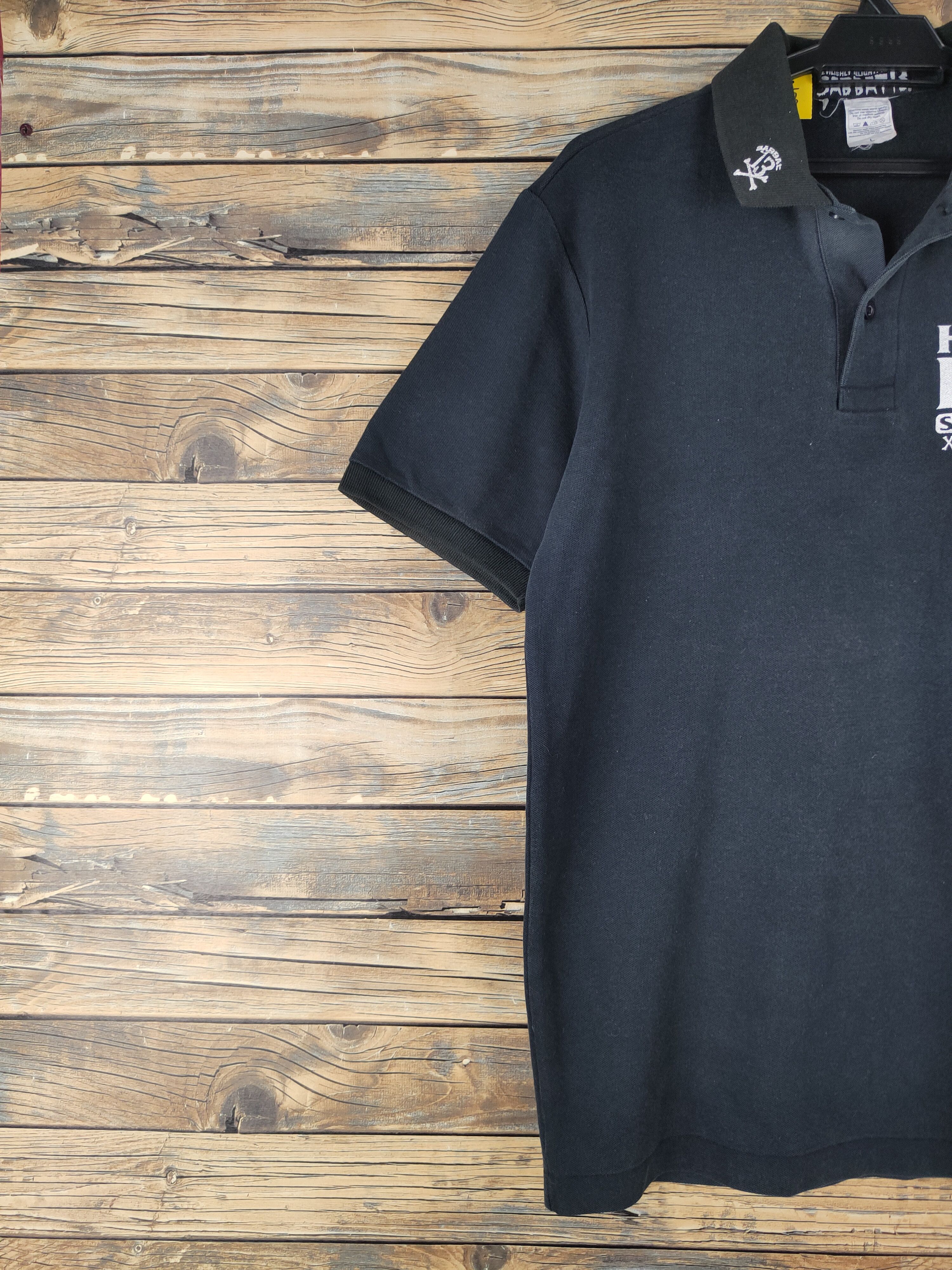Black Sabbath DL Sabbat 13 Horror Dept Black Polo Shirts #1596 Size US L / EU 52-54 / 3 - 3 Thumbnail
