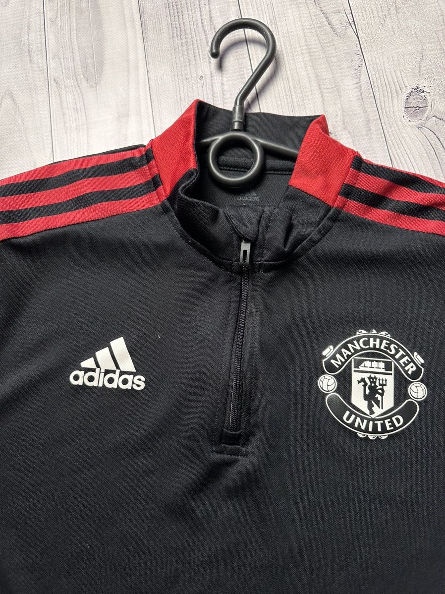Adidas Adidas Manchester United soccer jacket size M black Size US M / EU 48-50 / 2 - 4 Thumbnail