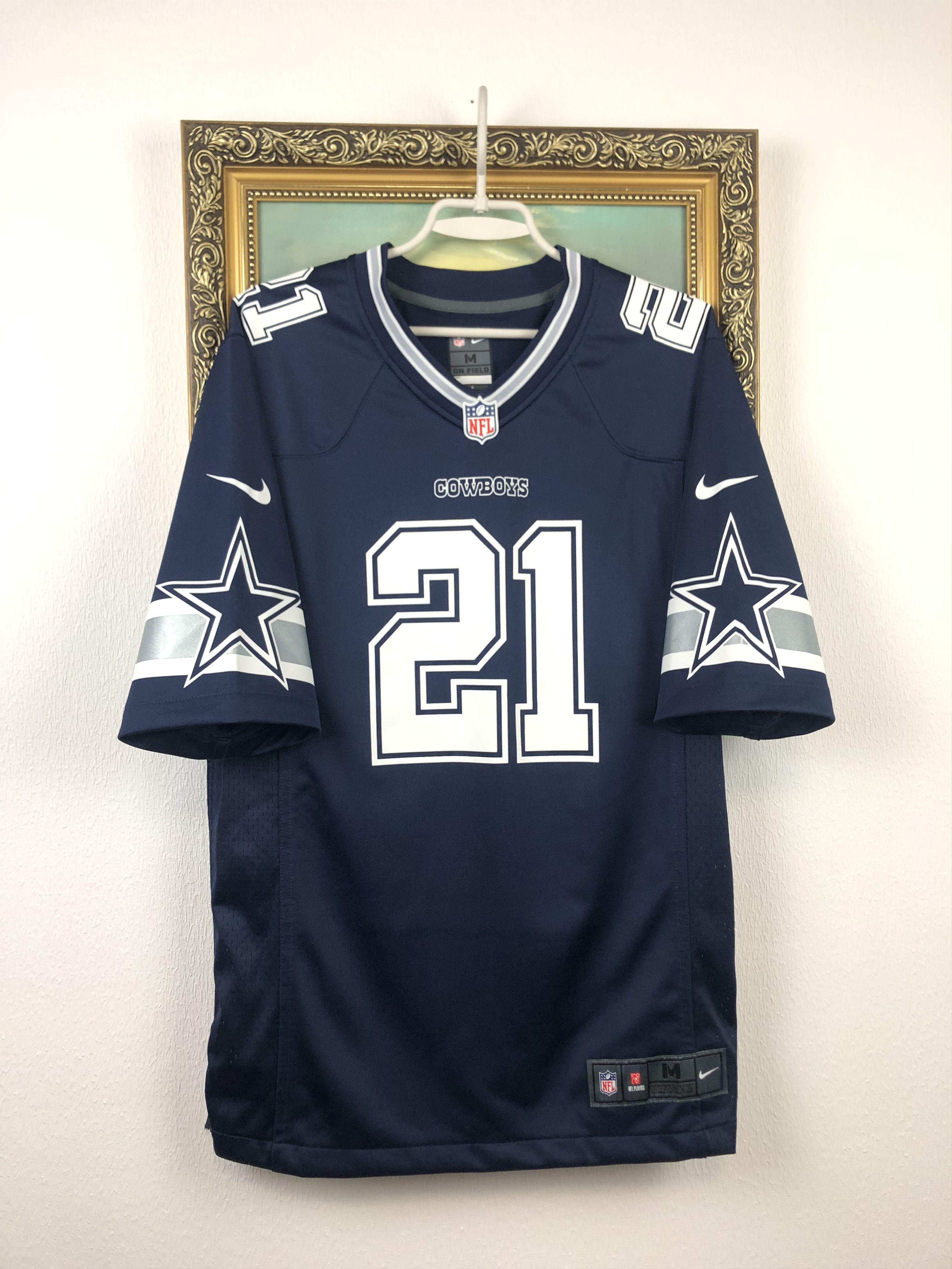 Dallas Cowboys Elliott Nike NFL Football Jersey Shirt #21
