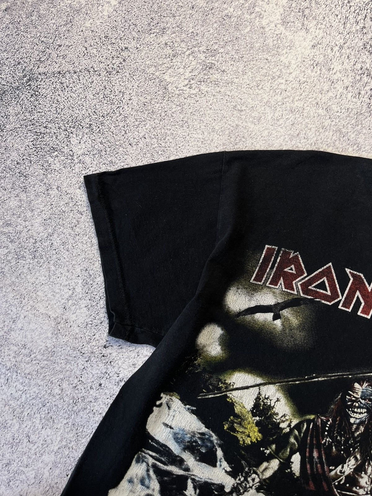 Band Tees Rare Iron Maiden Tee T Shirt 1998 Vintage Black Size US L / EU 52-54 / 3 - 11 Thumbnail
