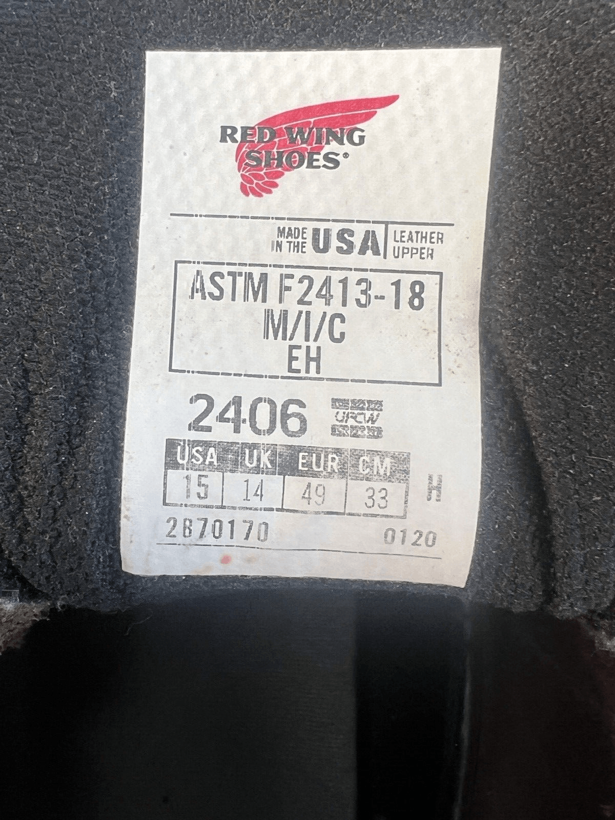 Red Wing vtg Red Wing With New Tuff Toe Size 15 Red Brown Size US 15 / EU 48 - 7 Thumbnail