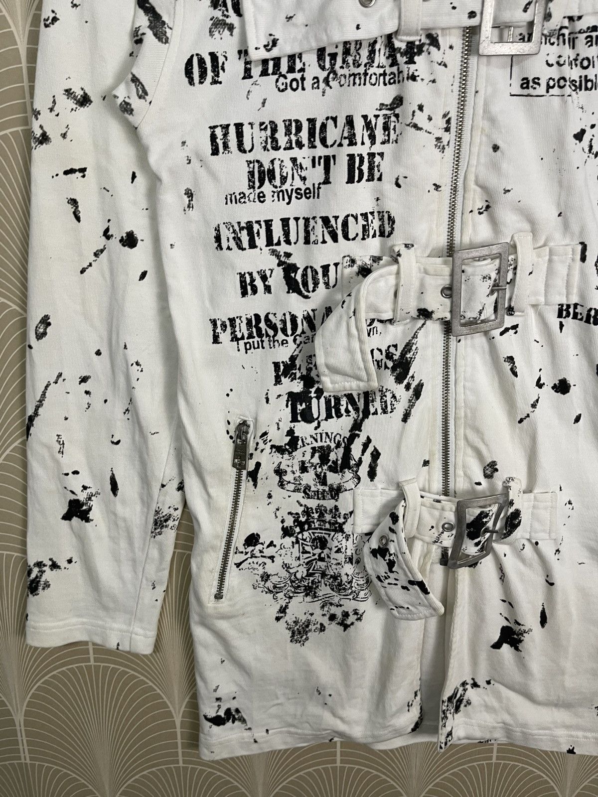 If Six Was Nine 2000s BERNINGS SHO IFSIXWASNINE STYLE ZIPPER HOODIE Size US L / EU 52-54 / 3 - 6 Thumbnail