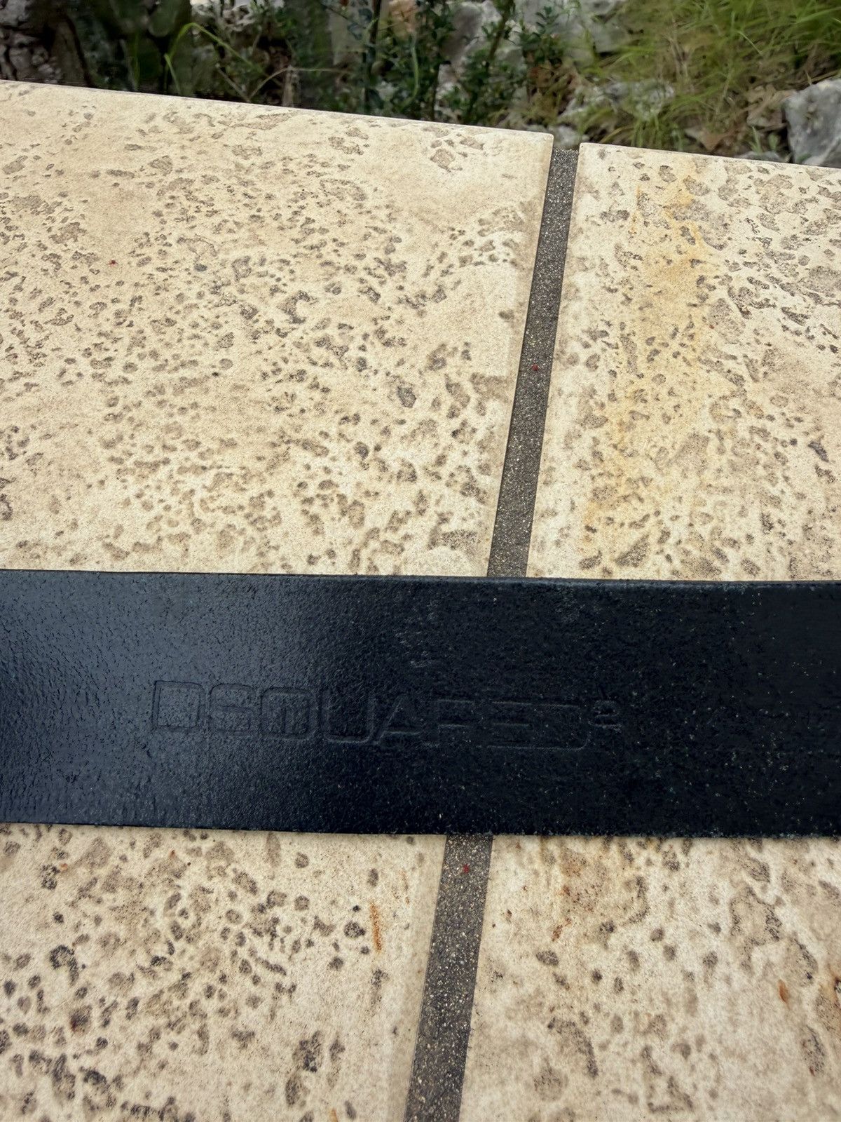 Dsquared2 Dsquared2 Leather Belt Five Star Campin’ Black Size ONE SIZE - 3 Thumbnail