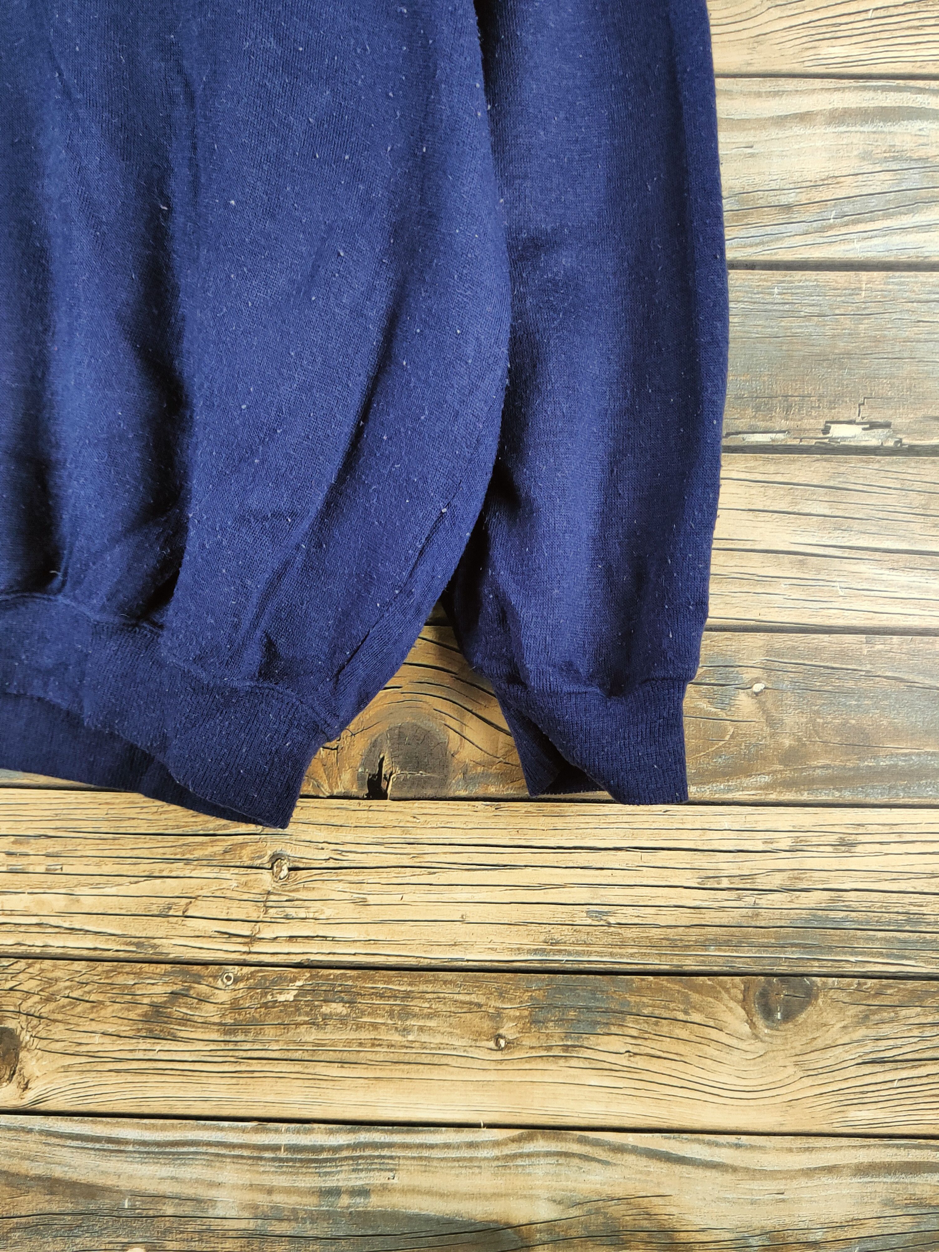 Japanese Brand Vintage Stuff 🔥 Night Wear Navy Sweatshirts Size US M / EU 48-50 / 2 - 6 Thumbnail