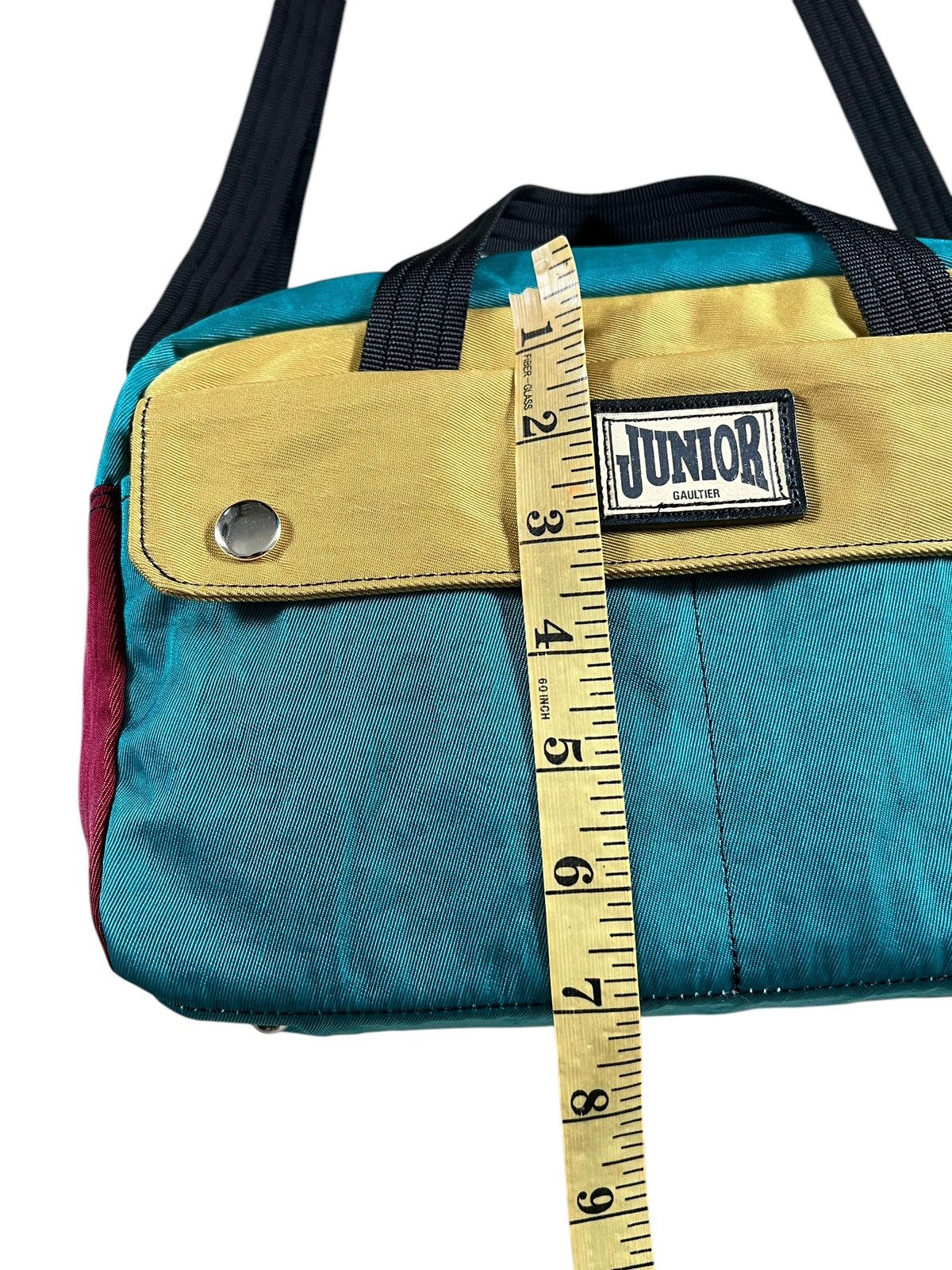 Jean Paul Gaultier 1990 Junior Gaultier Multicolour Cuboid 2-Way Bag Size ONE SIZE - 18 Thumbnail