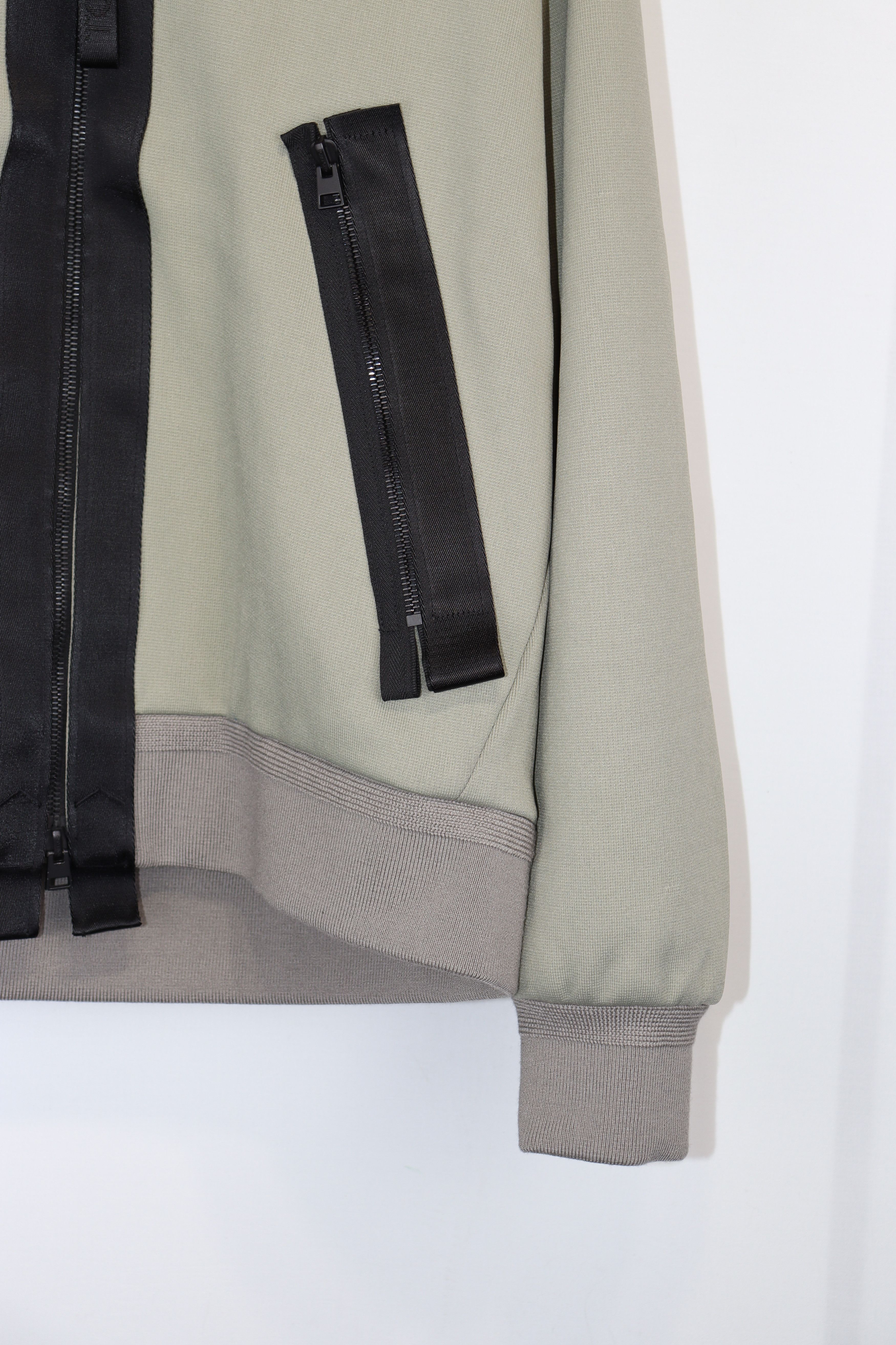 Tom Ford o1rshd1 Zip Up Jacket Hoodie in Light Stone Grey Size US M / EU 48-50 / 2 - 3 Thumbnail