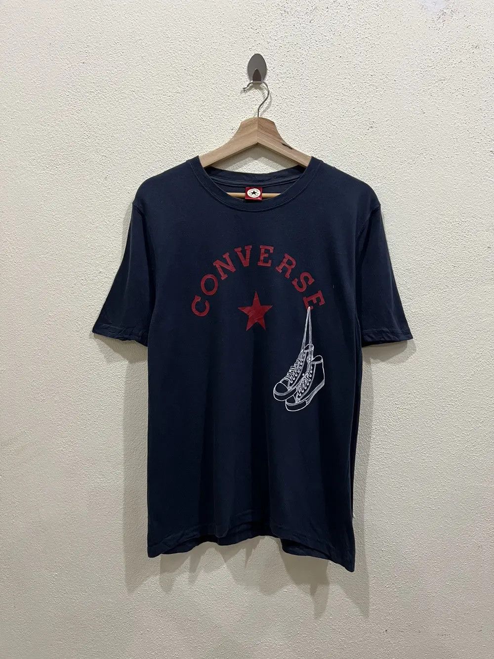 Converse × Vintage Converse Spell Out Tshirt Size US M / EU 48-50 / 2 - 2 Thumbnail