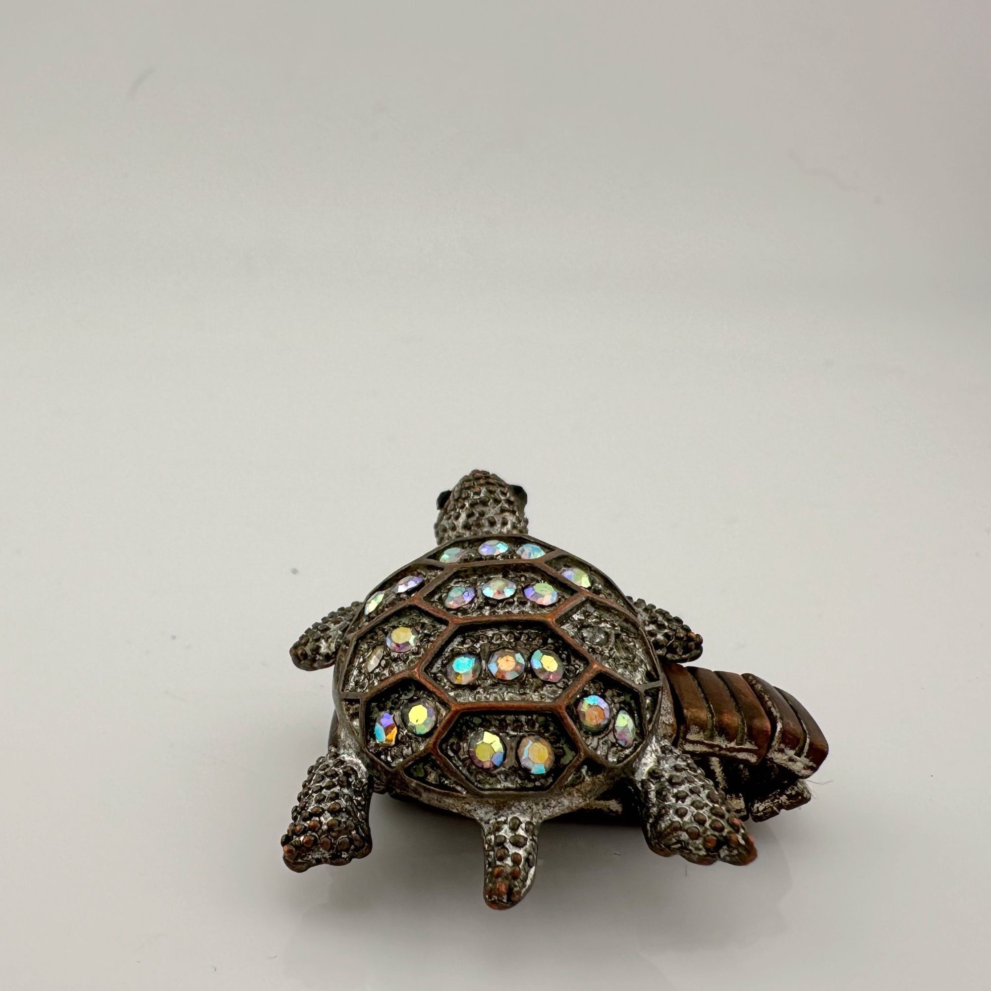 Vintage Vintage Costume Jewelry Owl, Dolphin and Turtle Rhinestone Size ONE SIZE - 16 Thumbnail