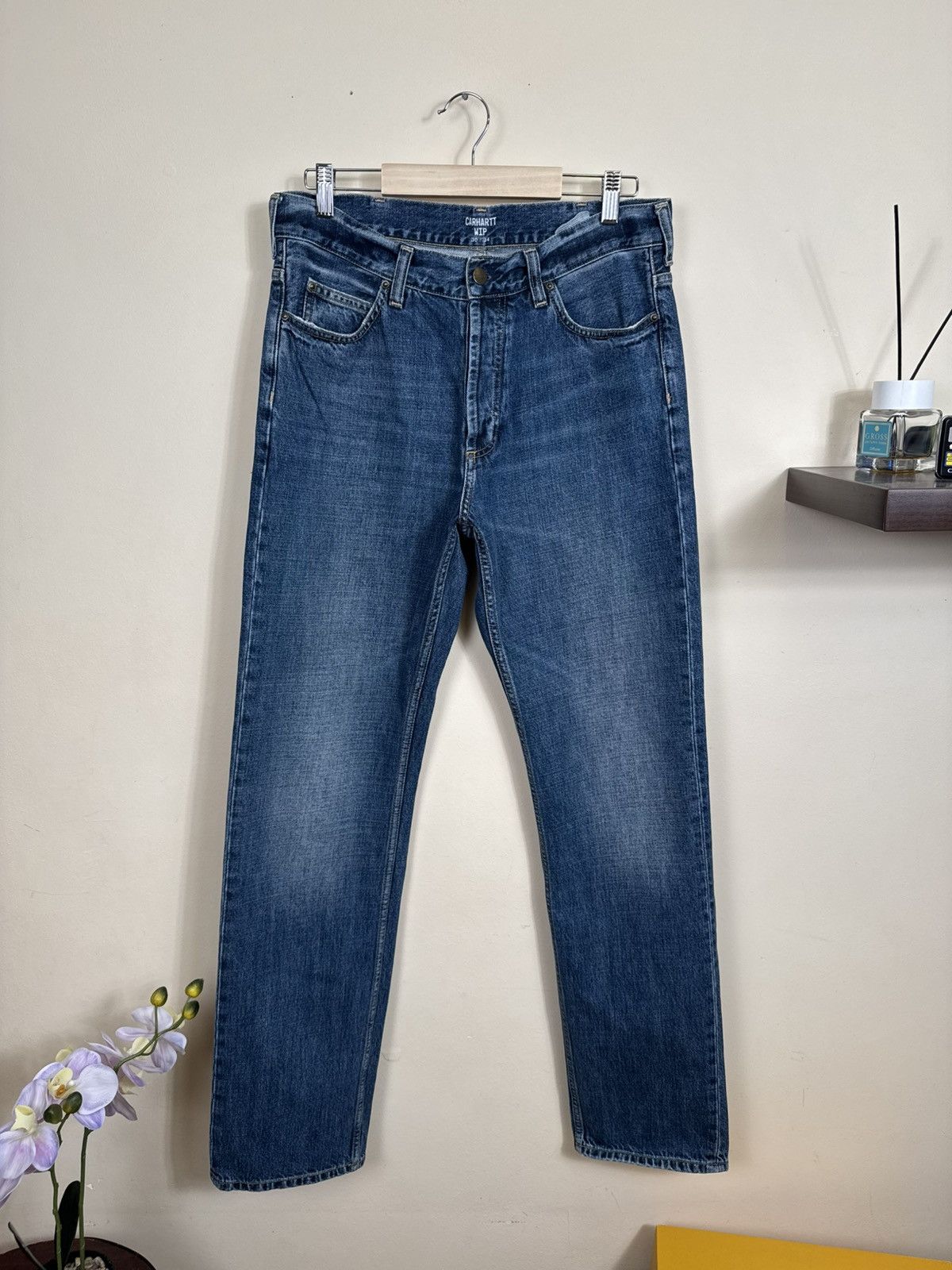 Carhartt Vintage Carhartt Jeans Marlow Denim Blue Pants 30x32 M Size US 32 / EU 48 - 6 Thumbnail