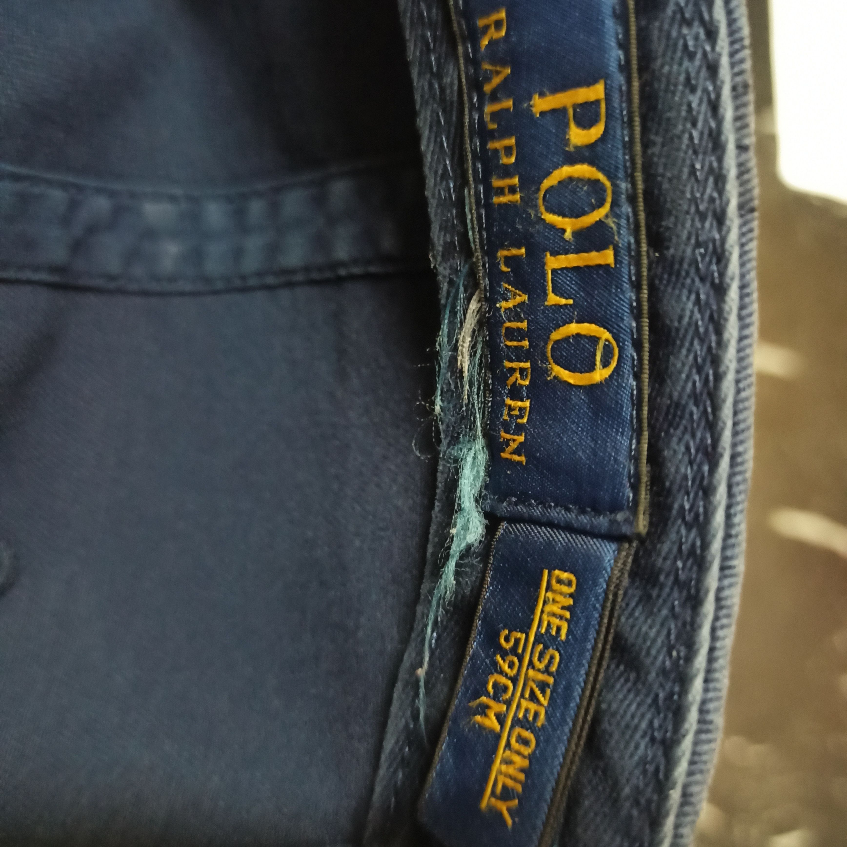 Polo Ralph Lauren Distressed Polo Ralph Lauren RL Cap Worn Size ONE SIZE - 5 Thumbnail