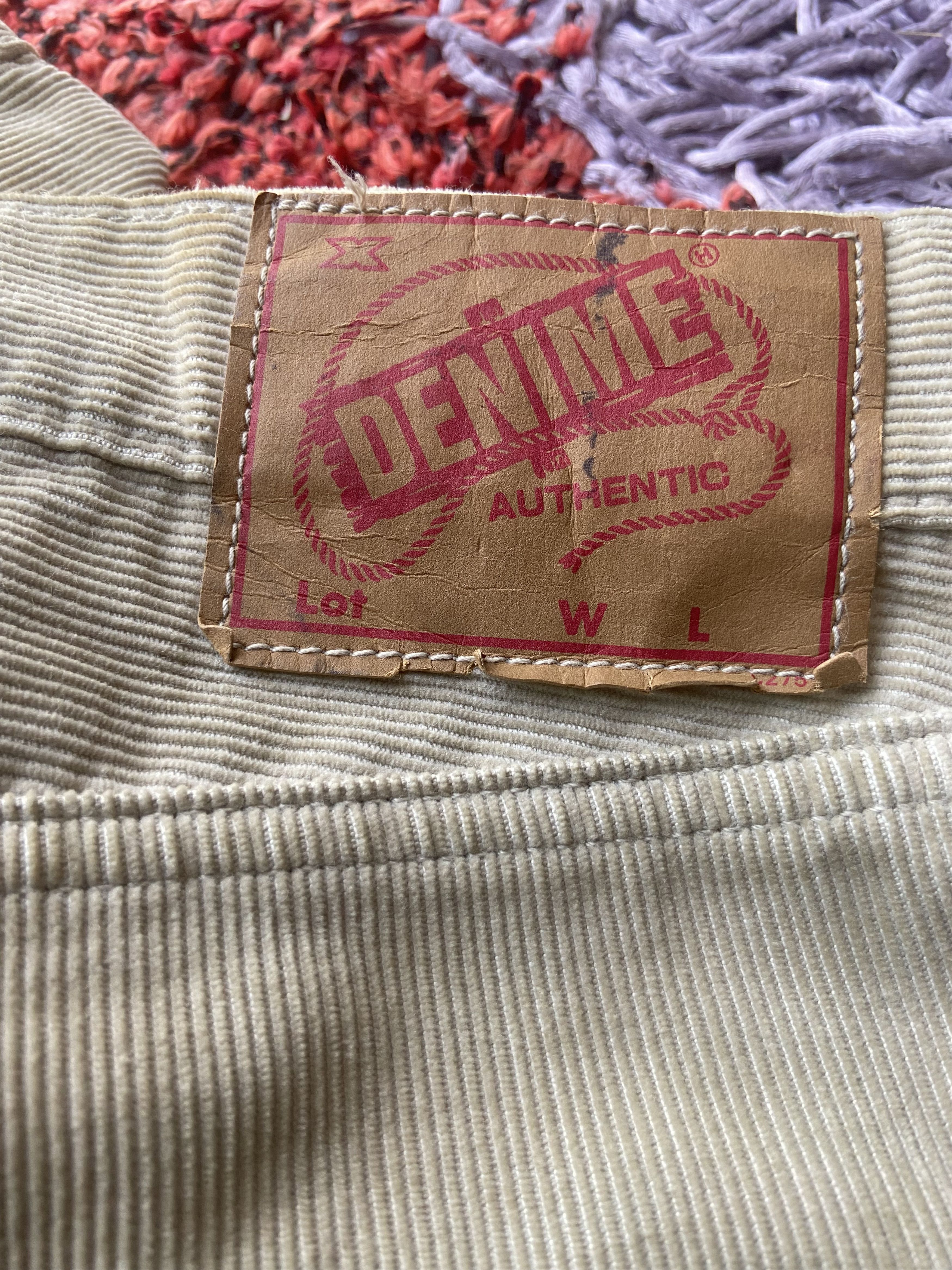 Denime “OSAKA FIVE” DENIME JAPAN CORDUROY Size US 32 / EU 48 - 3 Thumbnail