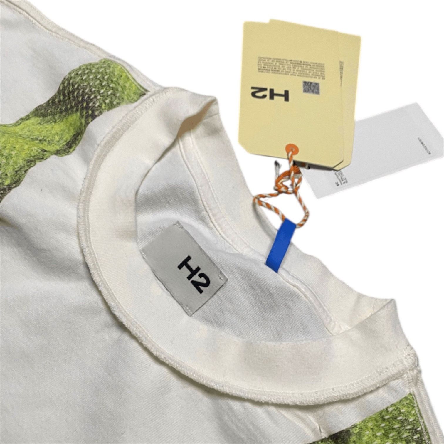 Heron Preston Heron Preston x H&M H2 Printed Jersey Long Sleeve Tee Size US M / EU 48-50 / 2 - 3 Thumbnail