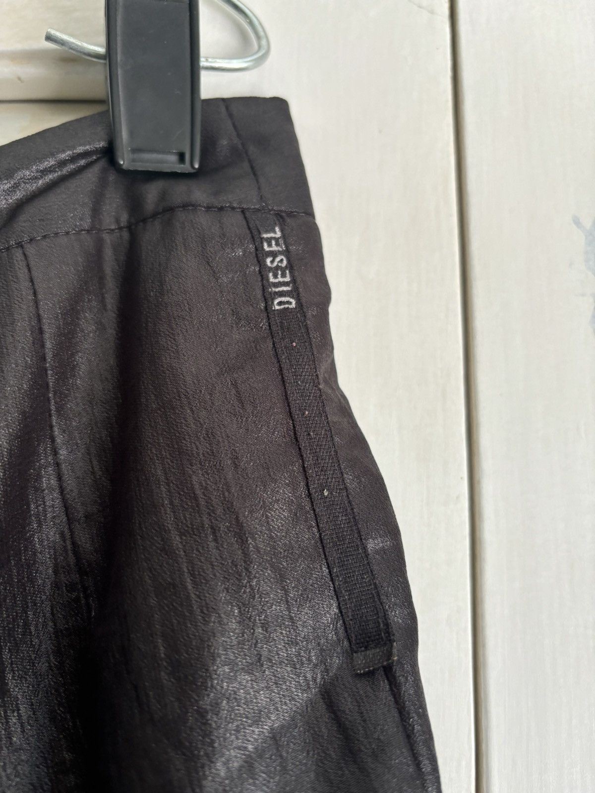 Diesel black mini skirt