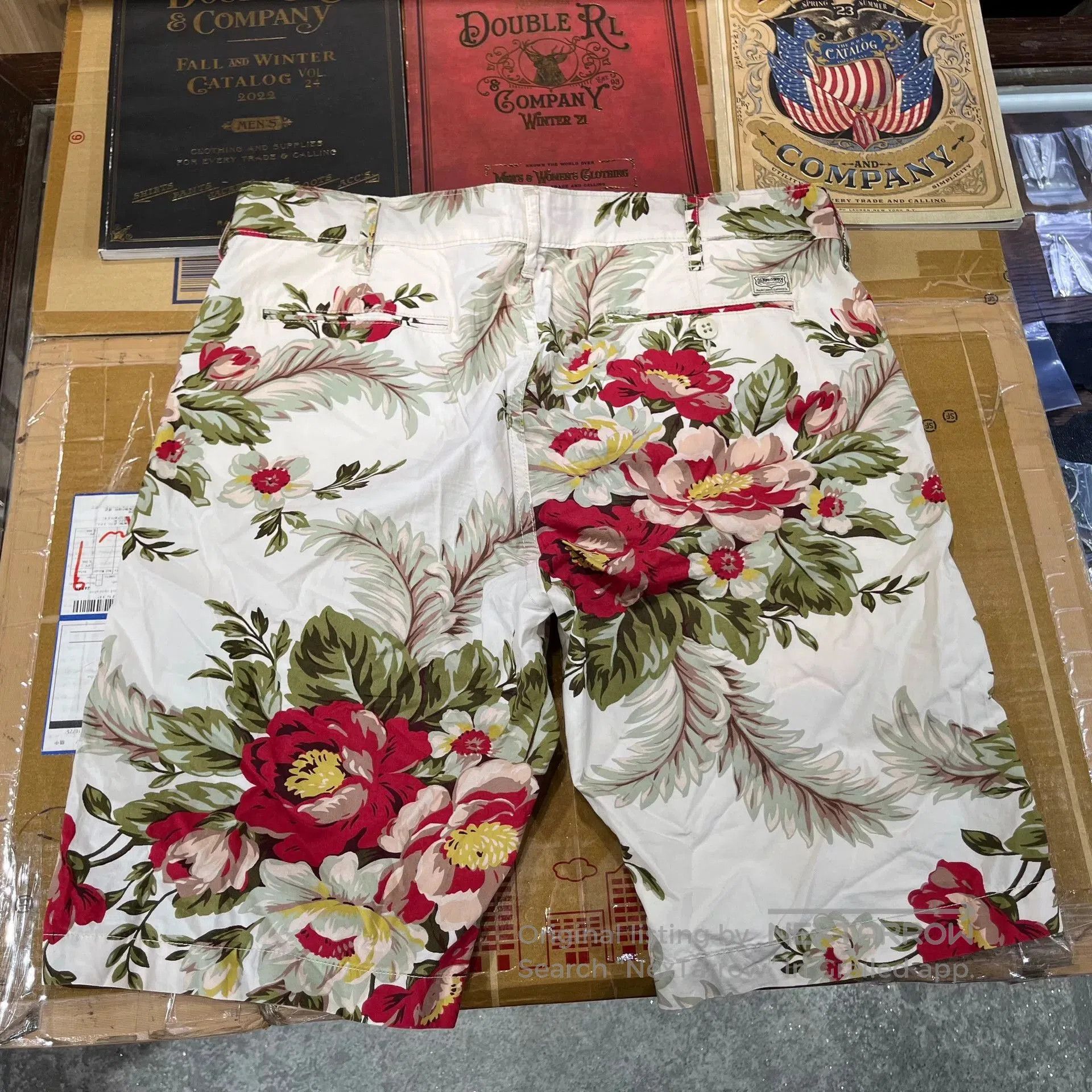 RRL Ralph Lauren Floral Short Sleeve T. Size M / US 6-8 / IT 42-44 - 7 Thumbnail