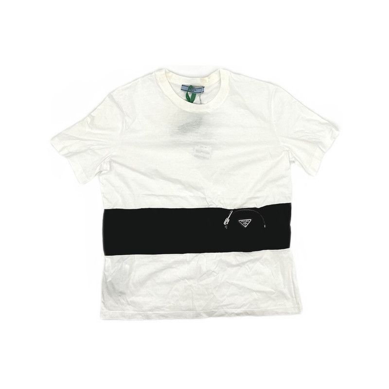 Prada Prada Color Block Short Sleeve TShirt for Women-2506 Size US S / EU 44-46 / 1 - 8 Thumbnail
