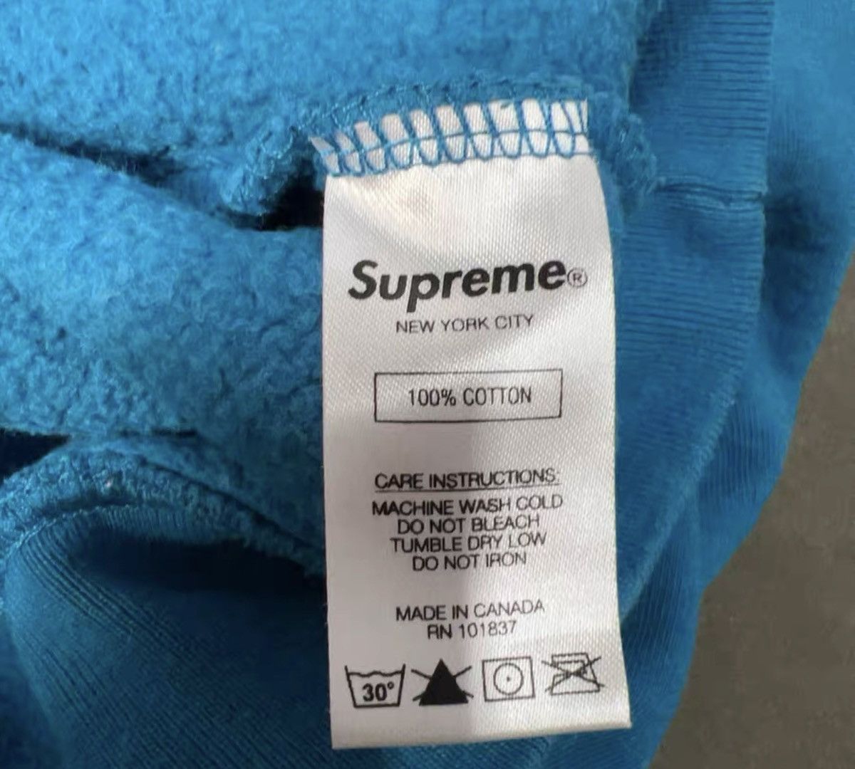 Supreme Supreme illegal business controls America hoodie hooded Size US XL / EU 56 / 4 - 4 Thumbnail