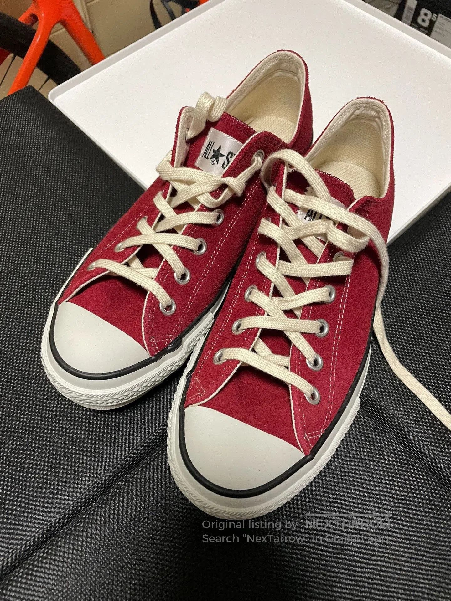 Converse 1980s Red Suede Converse All Star J. Size US 8 / EU 41 - 3 Thumbnail
