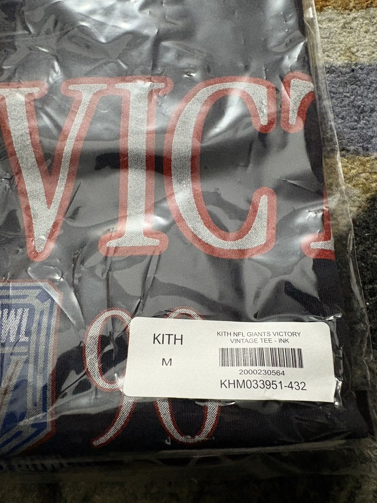 Kith × NFL Kith x NFL Giants Victory Vintage Tee Size US M / EU 48-50 / 2 - 6 Thumbnail
