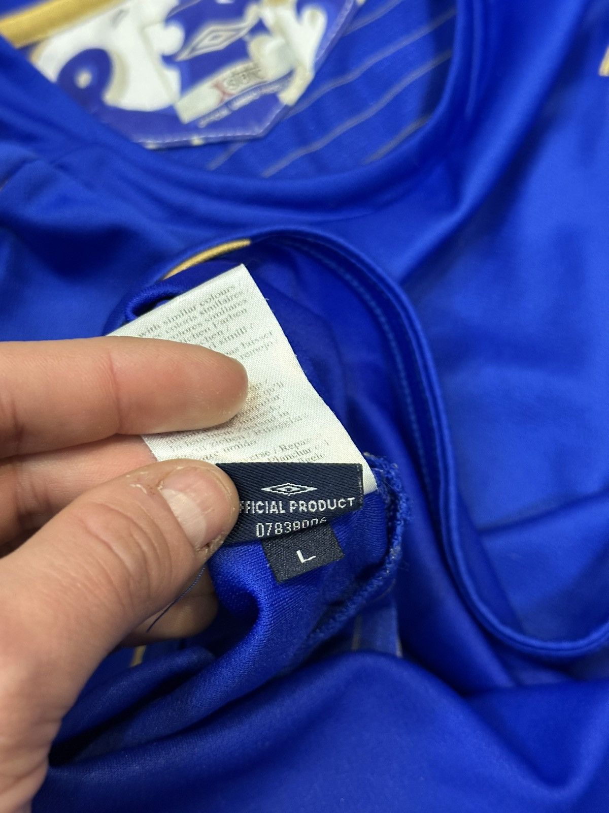 Chelsea Soccer Chelsea FC 2005/06 Centenary Home Kit Size US L / EU 52-54 / 3 - 7 Thumbnail