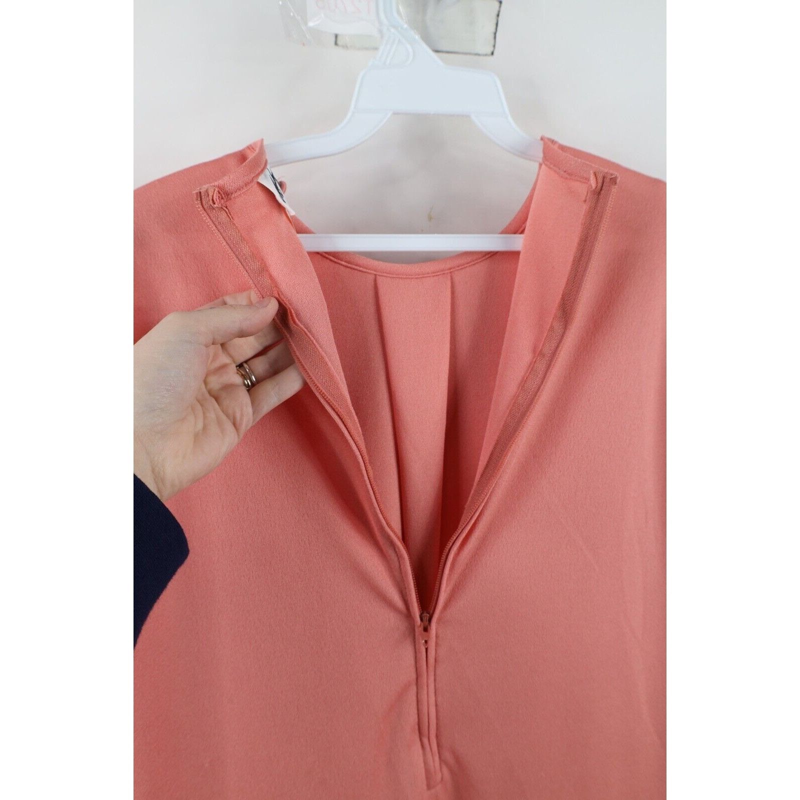 Vintage Vintage 90s Streetwear Ruffled Collar Knit Long Sleeve Dress Size XXL / US 16-18 / IT 52-54 - 9 Thumbnail