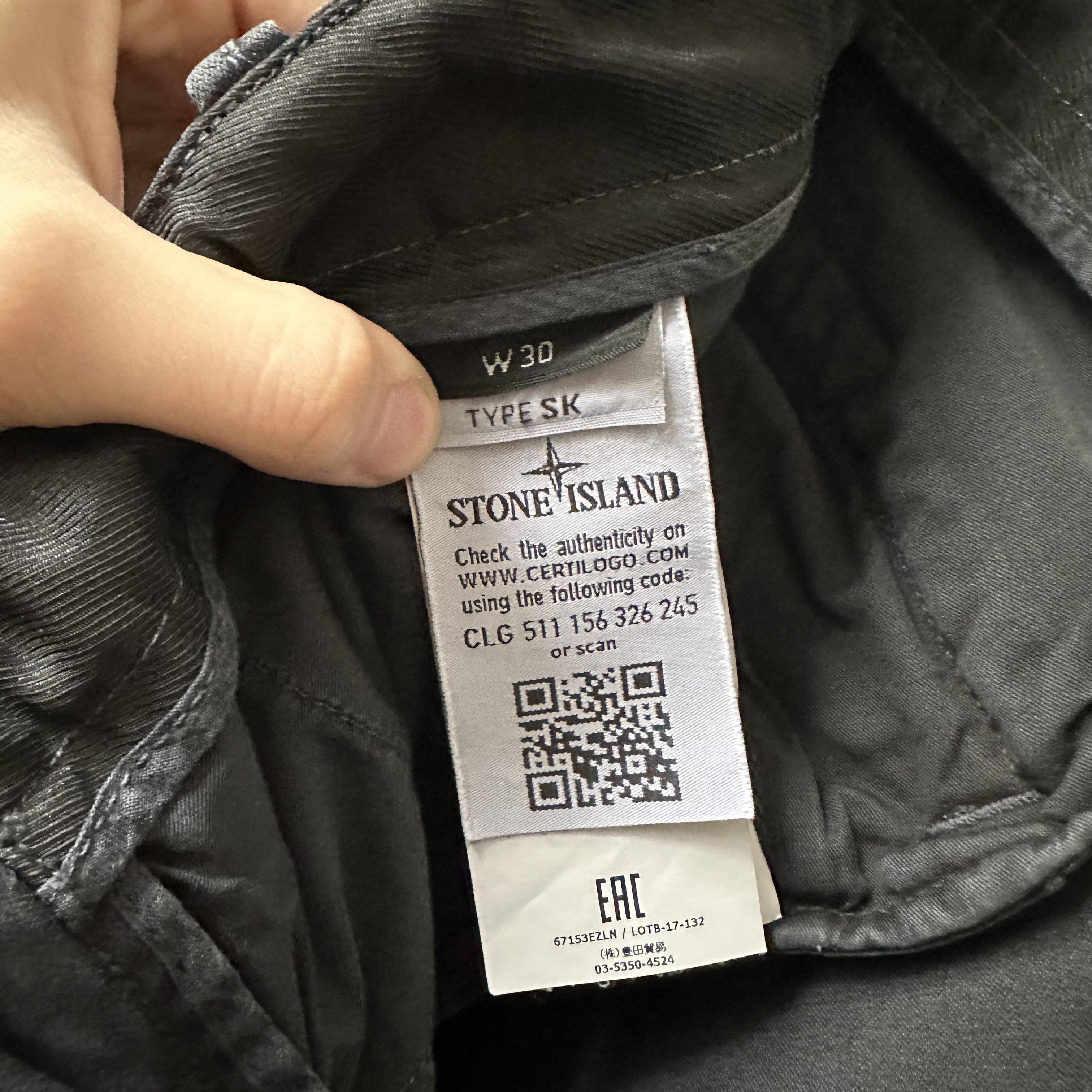 Stone Island Stone Island Cargo Denim Pants Size US 30 / EU 46 - 5 Thumbnail