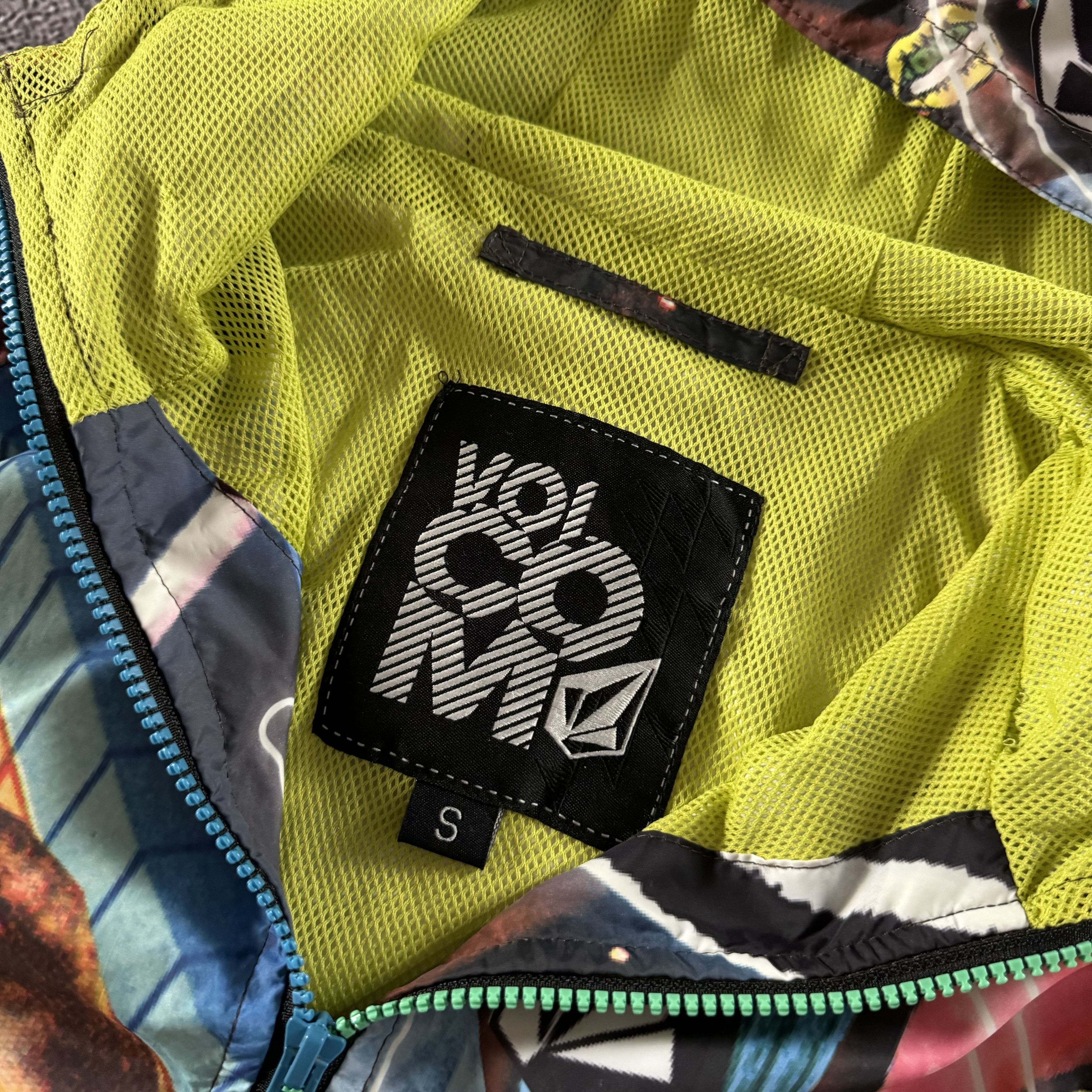 Volcom VOLCOM X HOVIN WANG NYLON ZIP VINTAGE JACKET RARE Y2K Size US S / EU 44-46 / 1 - 5 Thumbnail