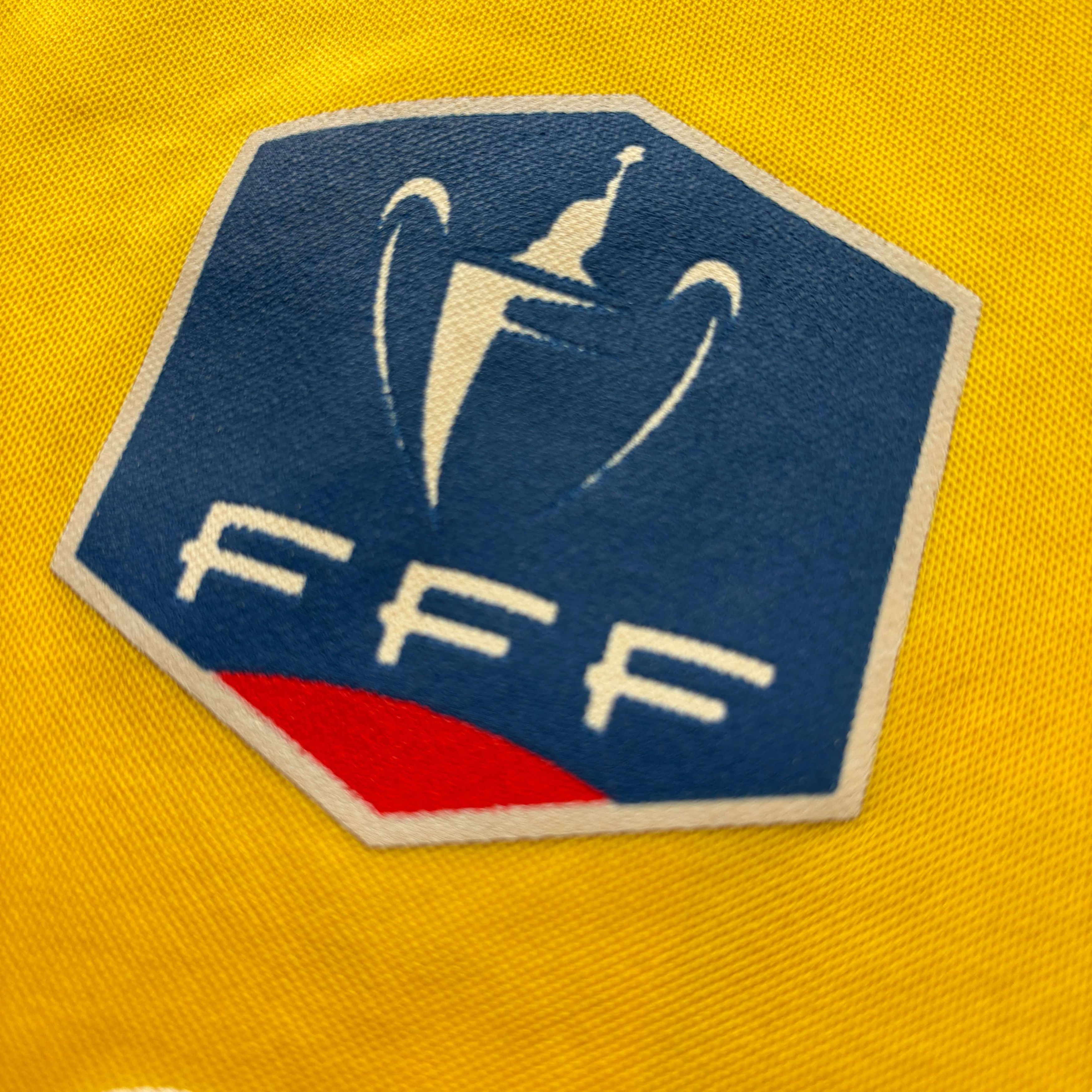 Adidas MATCH WORN Coupe De France 2006-07 away #6 football jersey Size US XL / EU 56 / 4 - 4 Thumbnail