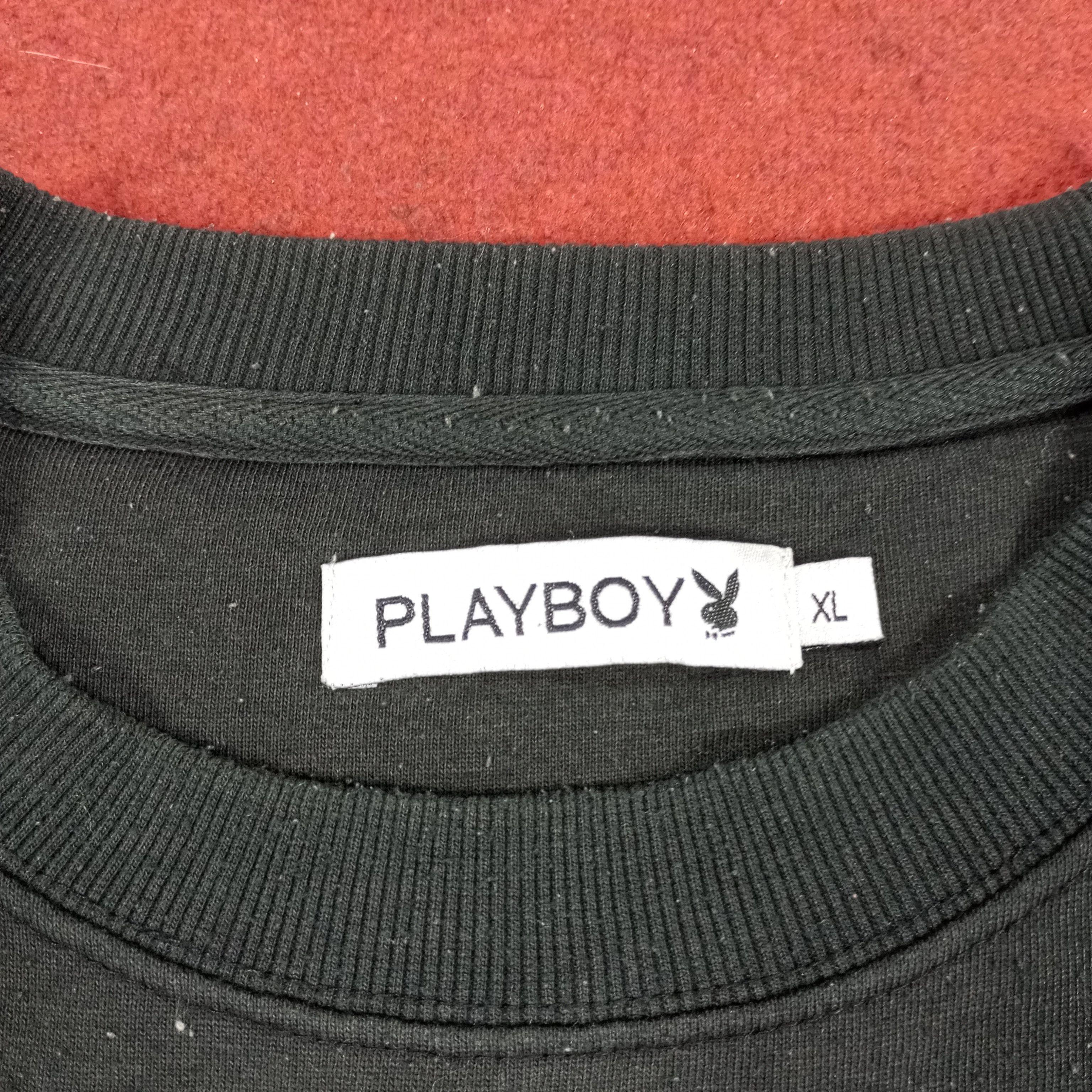Playboy × Vintage Playboy Streetwear Style Logo Spellout Design Sweatshirt Size US L / EU 52-54 / 3 - 5 Thumbnail