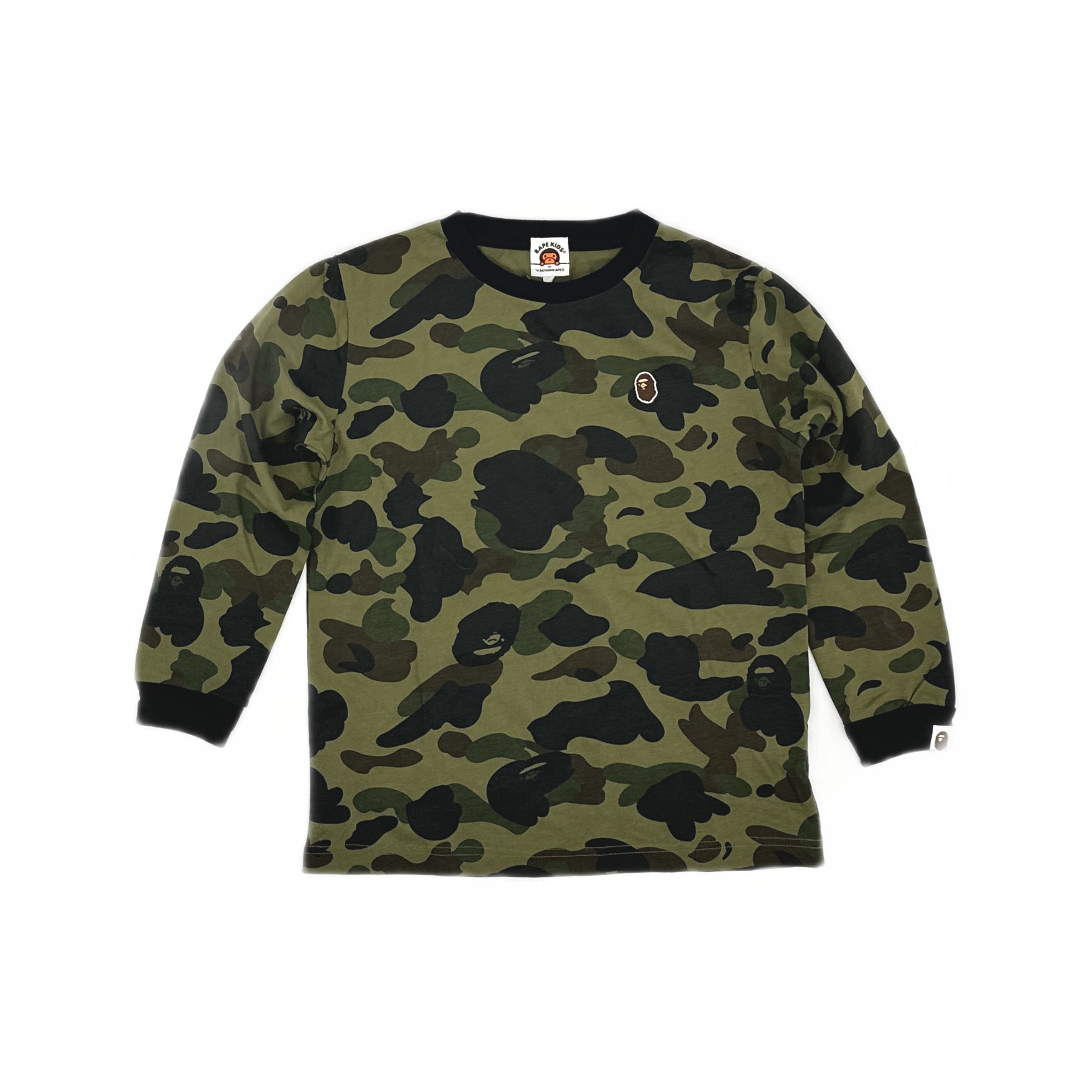 Bape A Bathing Ape Camo Long Sleeve T-Shirt Size XXS Size US XXS / EU 40 - 1 Thumbnail