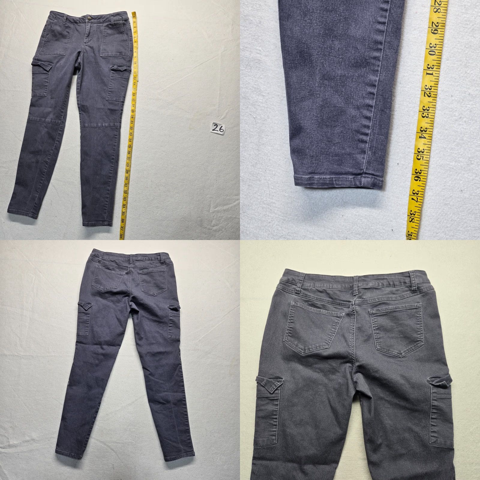 Vintage Cato Est 1946 Jeans Adult Women’s size 10 Light Gray Denim Womens Size 32" / US 10 / IT 46 - 8 Thumbnail