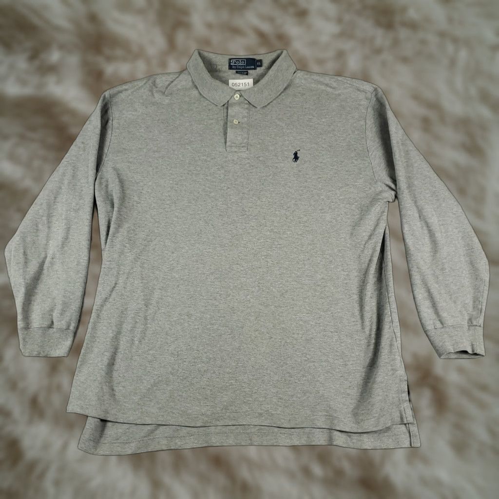 Ralph Lauren Ralph Lauren Polo Shirt Mens XL Gray Pony Button-Down Short/Long Sleeve Casual Classic Brand Polo Mens XL Gray Pony 90s Modern Preppy Sports Mens Size US XL / EU 56 / 4 - 1 Thumbnail