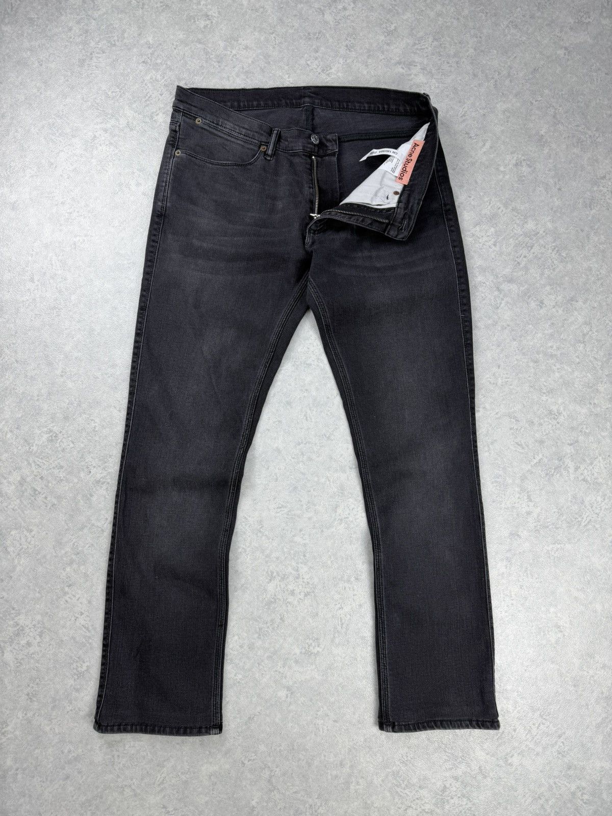 Acne Studios Acne Studios Max Used Black Denim Pants Size 32x32 Size US 32 / EU 48 - 6 Thumbnail