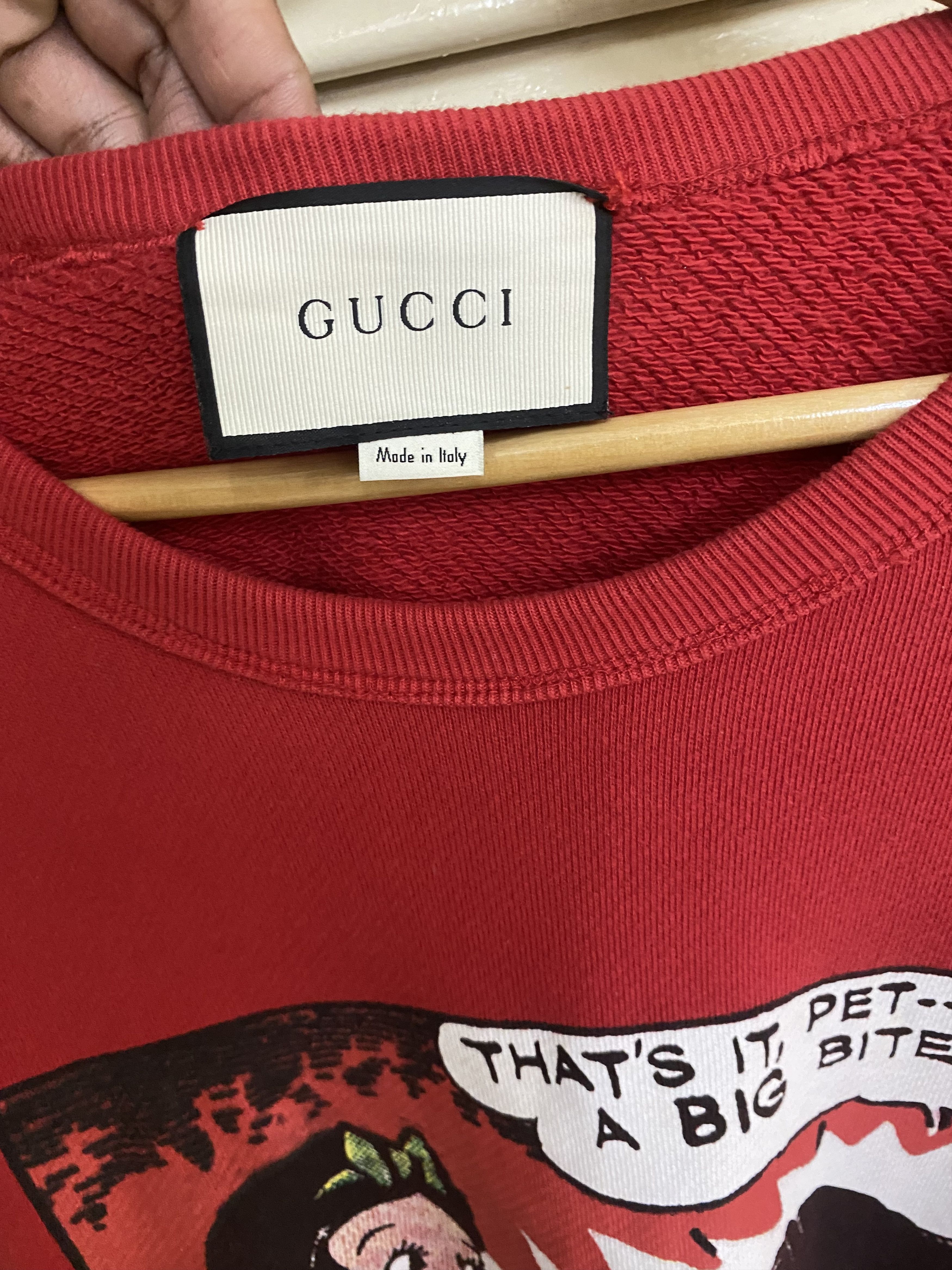 Gucci Gucci Snow White Crewneck Sweater Size US S / EU 44-46 / 1 - 5 Thumbnail