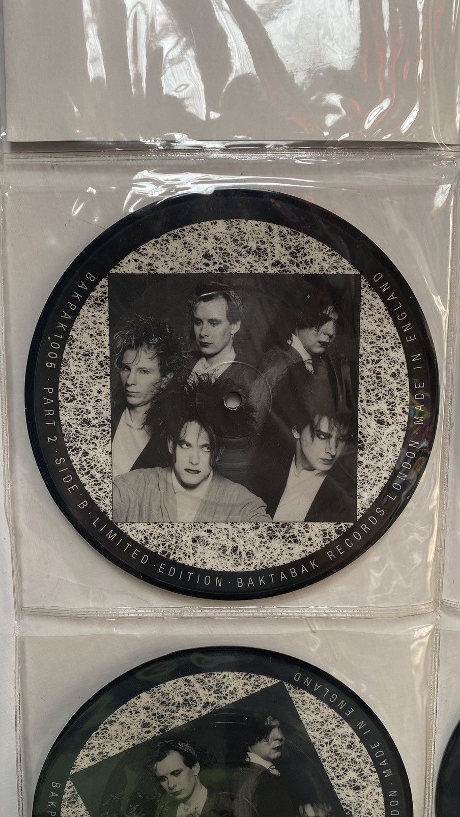 The Cure × Vintage Vintage The Cure Vinyl Interview Size ONE SIZE - 7 Thumbnail
