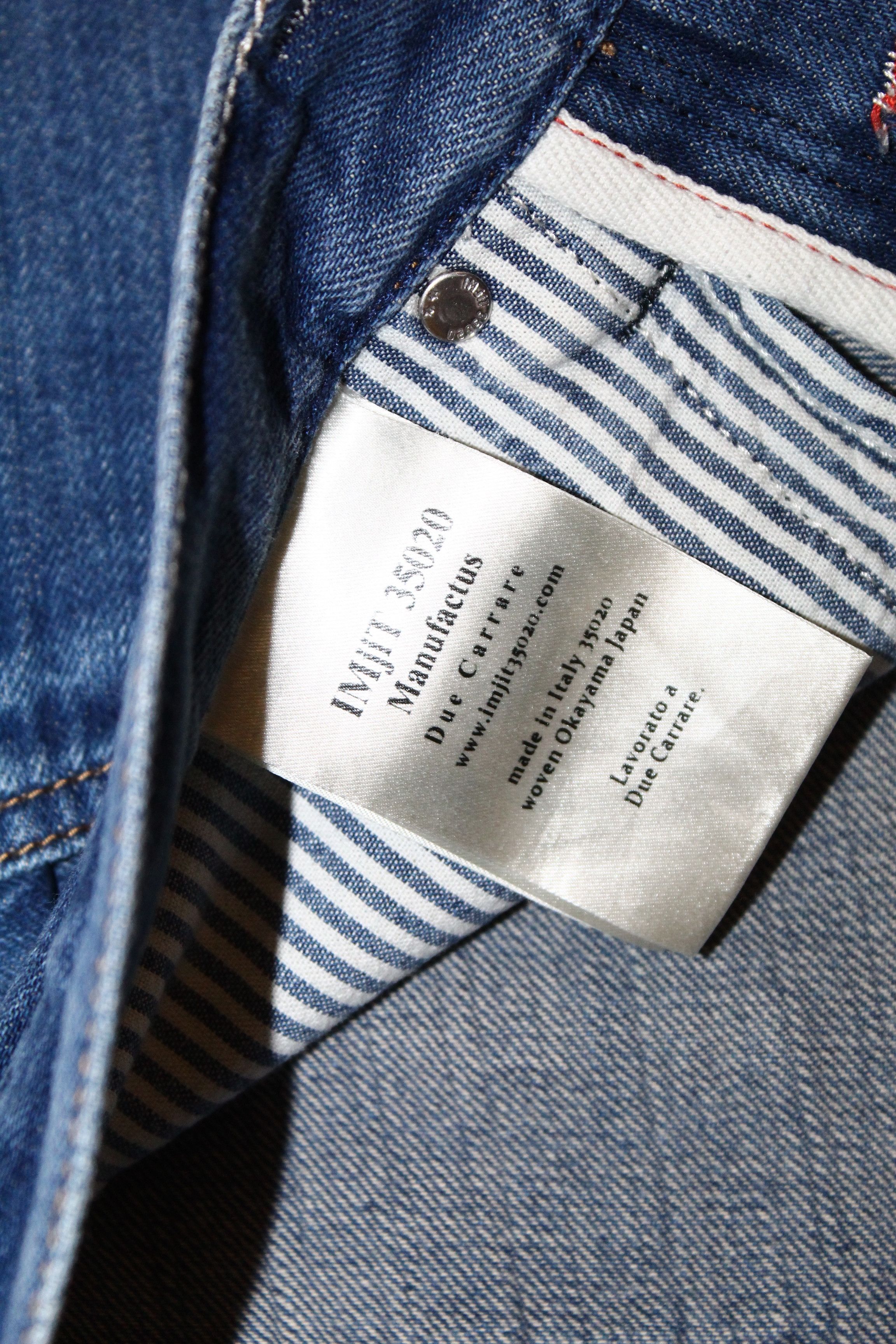 Blue Blue Japan IMjiT35020 803 F18 AGHI STRETTI 14oz selvedge natural indigo Size US 32 / EU 48 - 13 Thumbnail