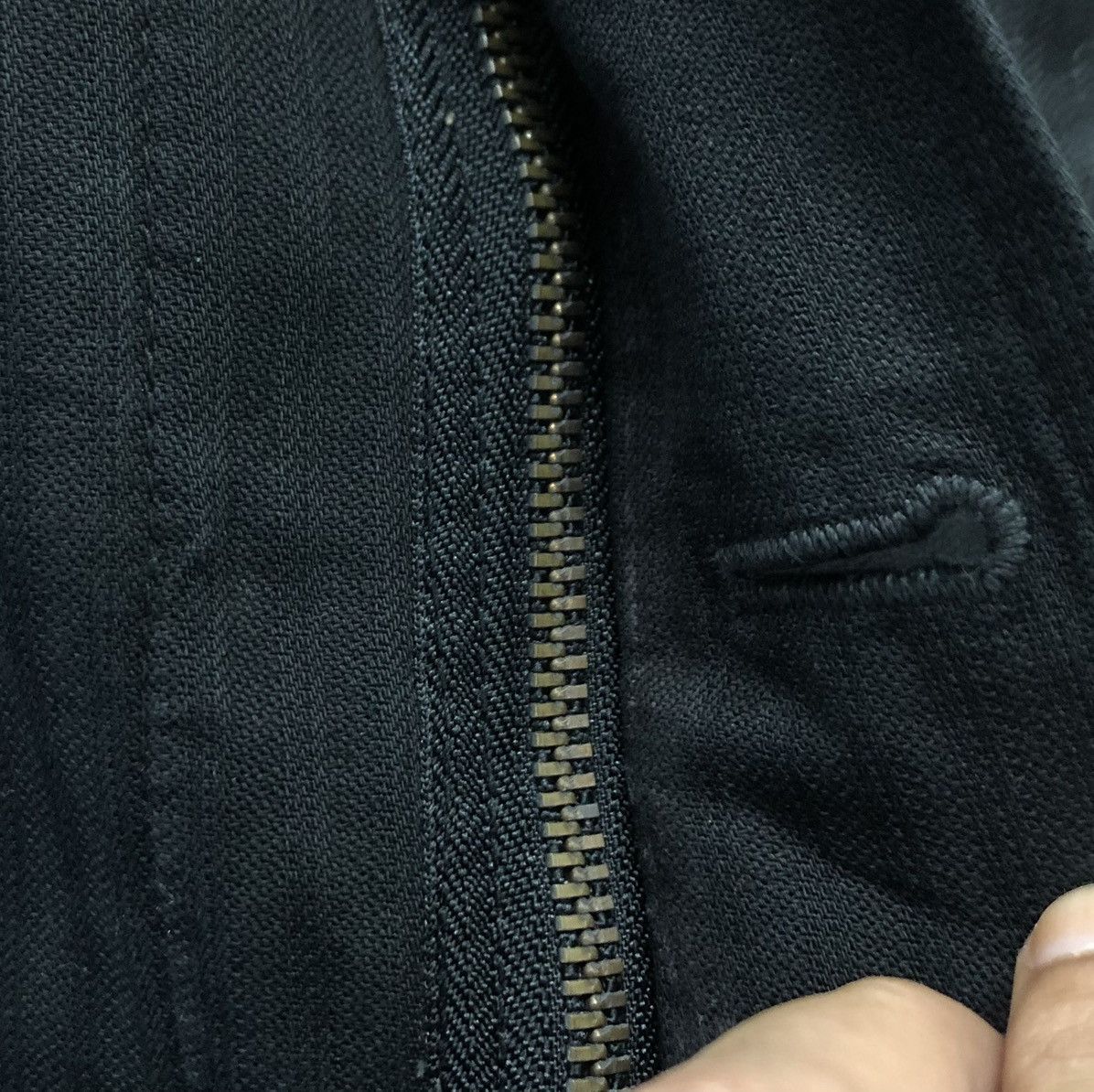 Japanese Brand PPFM Black Cotton Work Jacket – Minimalist Utility Style Size L / US 10 / IT 46 - 11 Thumbnail
