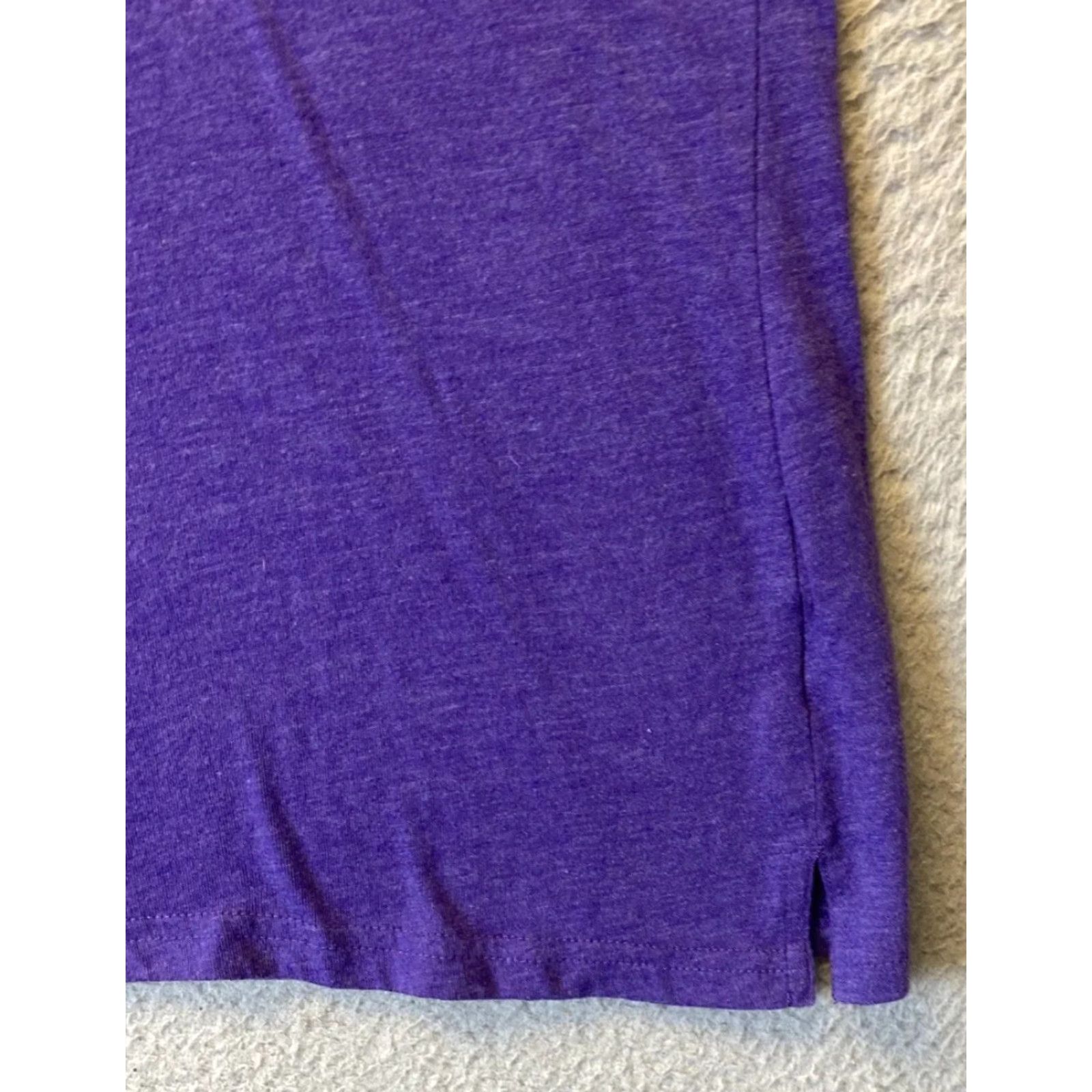 Nike Nike Womens M Short Sleeve T-Shirt Purple 45-44 Genuine Merchandise Size M / US 6-8 / IT 42-44 - 7 Thumbnail