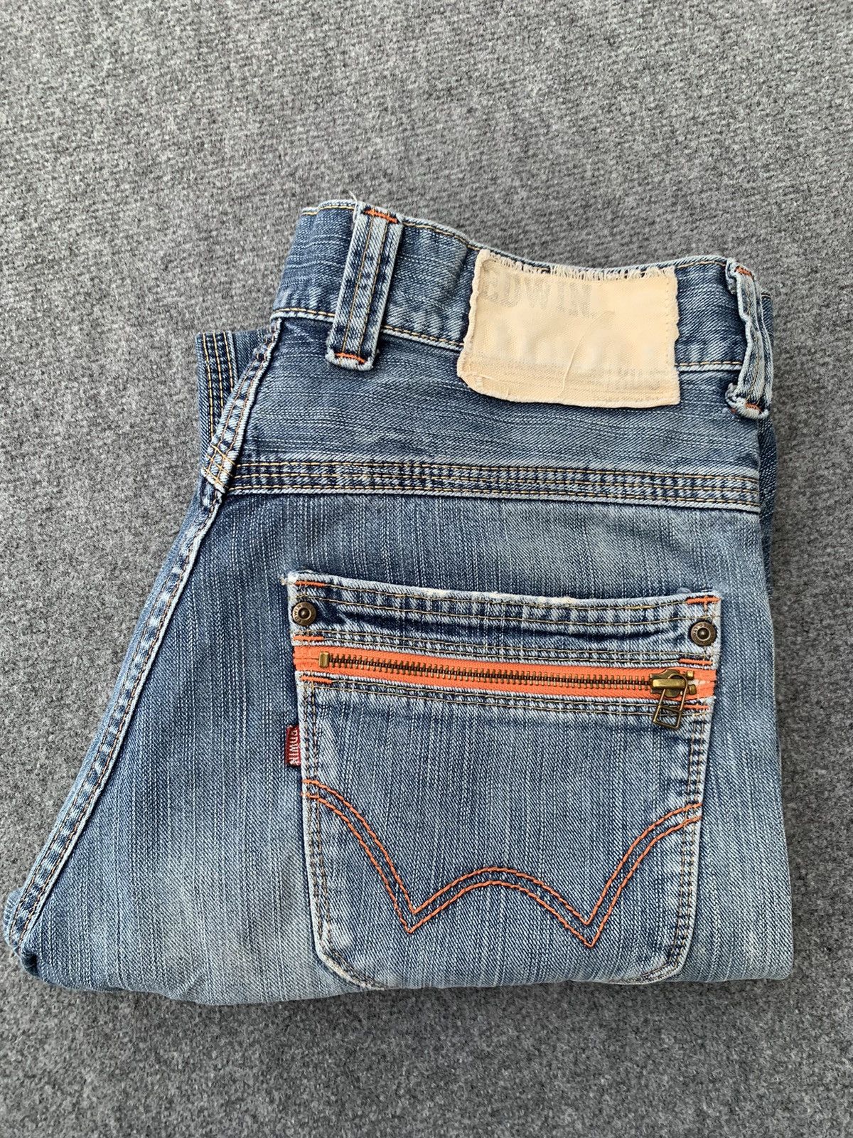 Edwin Vintage Faded Straight Fit Japanese Denim Jeans