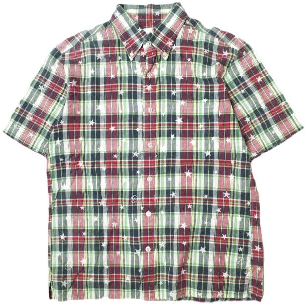 Other Other uniform experiment STAR PLAID MIX Cotton Shirt Cotton Tops UE-100078 Size ONE SIZE - 1 Thumbnail