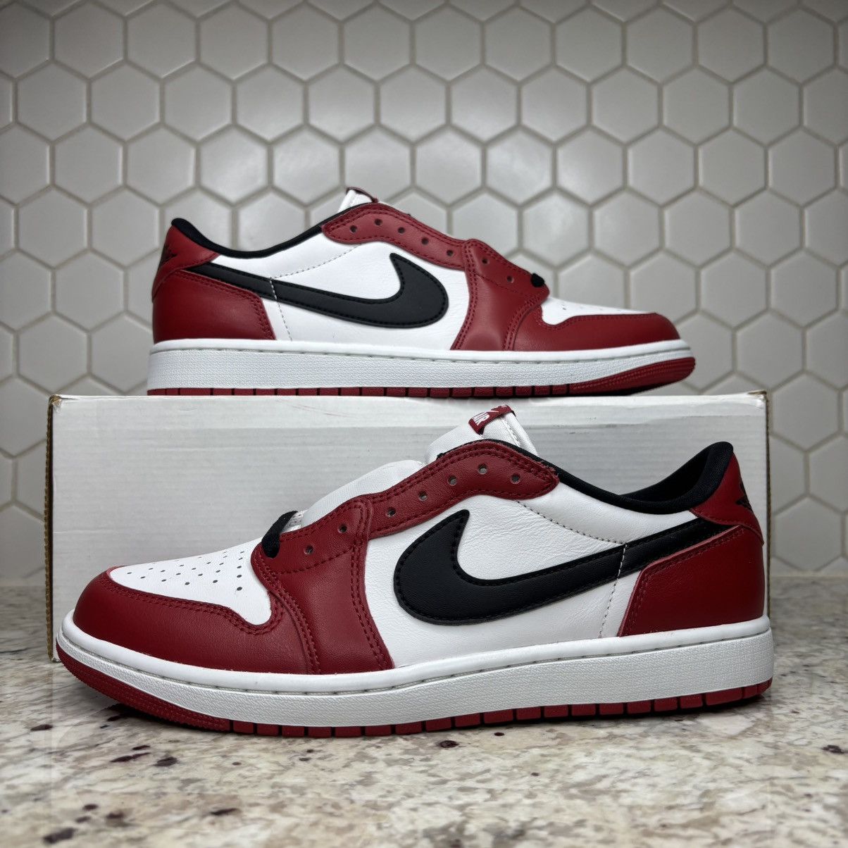 Jordan Brand Jordan 1 Retro Low OG University Red Sneakers  display picture 2