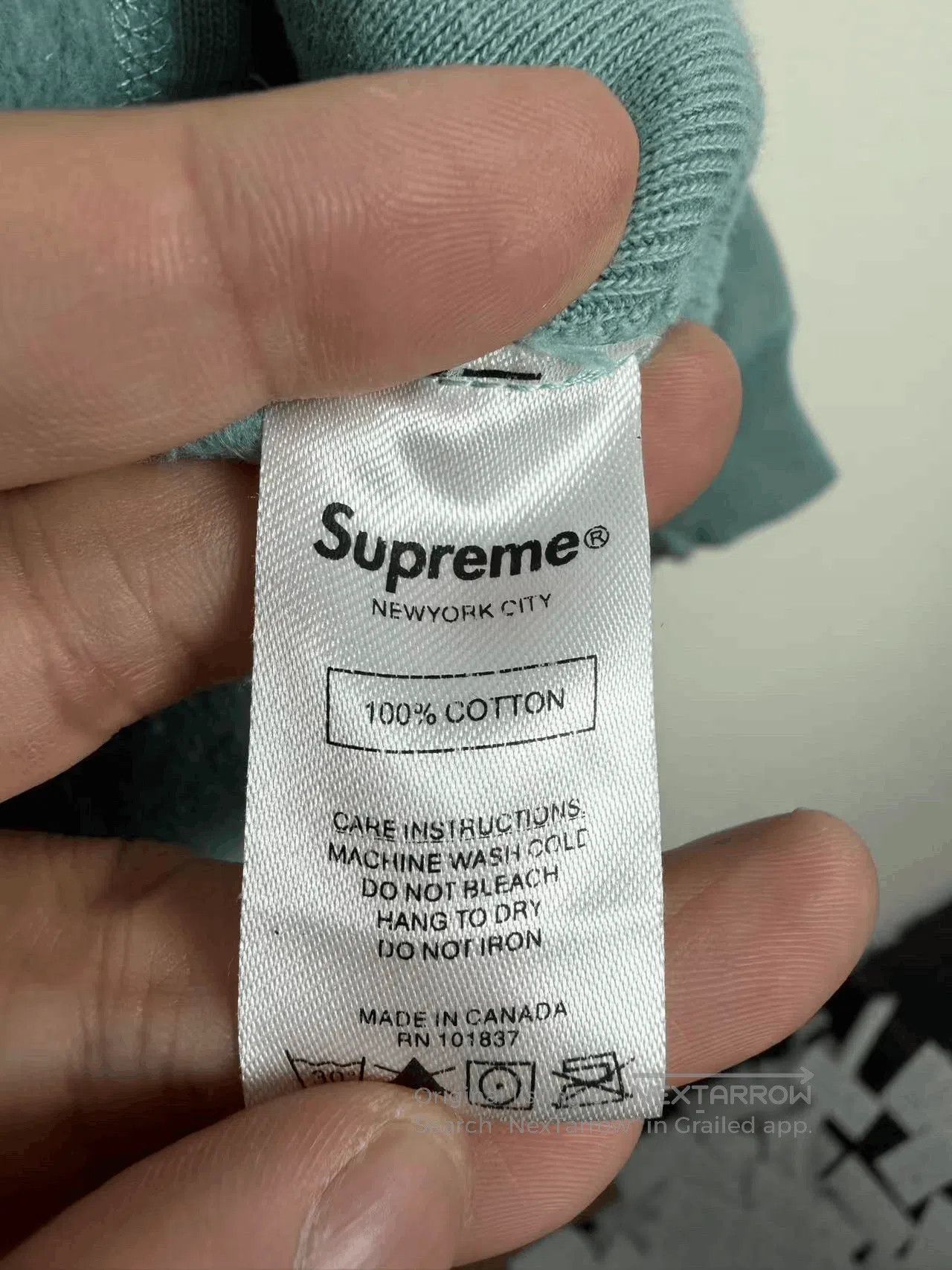 Supreme Supreme Flocked Letter Hoodie. Size US L / EU 52-54 / 3 - 4 Thumbnail