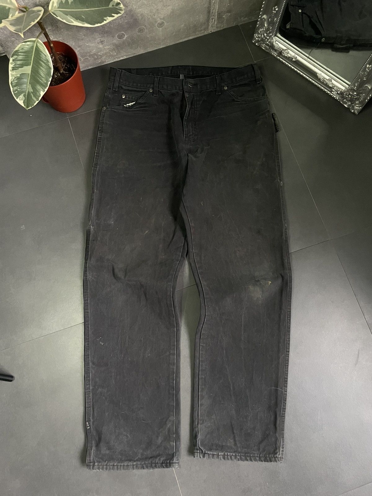 Dickies Vintage Dickies Faded Distressed Workwear Painted Carpenter Size US 36 / EU 52 - 11 Thumbnail