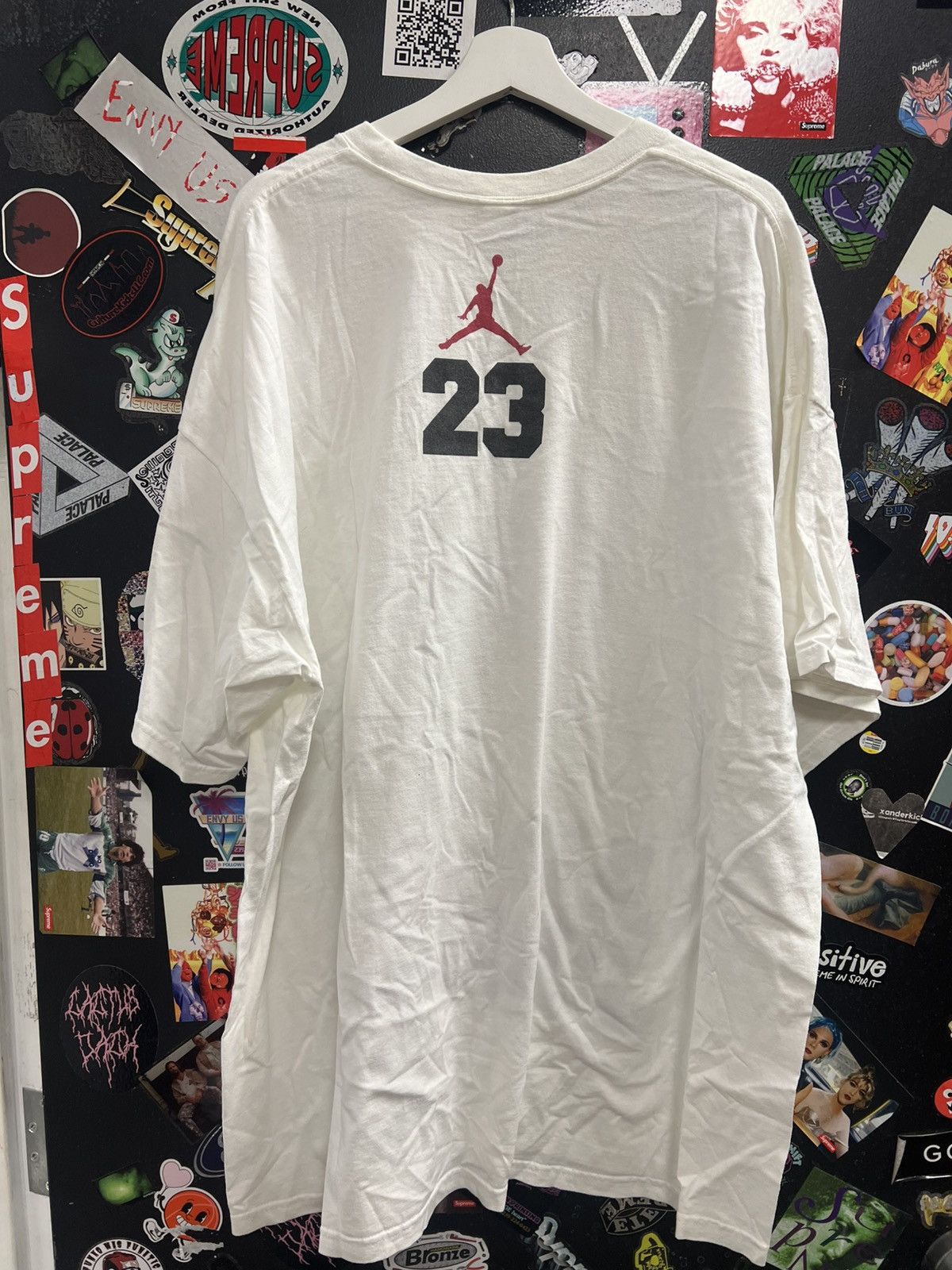 Jordan Brand × Vintage Vintage Jordan Y2K Shirt Size US XXL / EU 58 / 5 - 2 Thumbnail