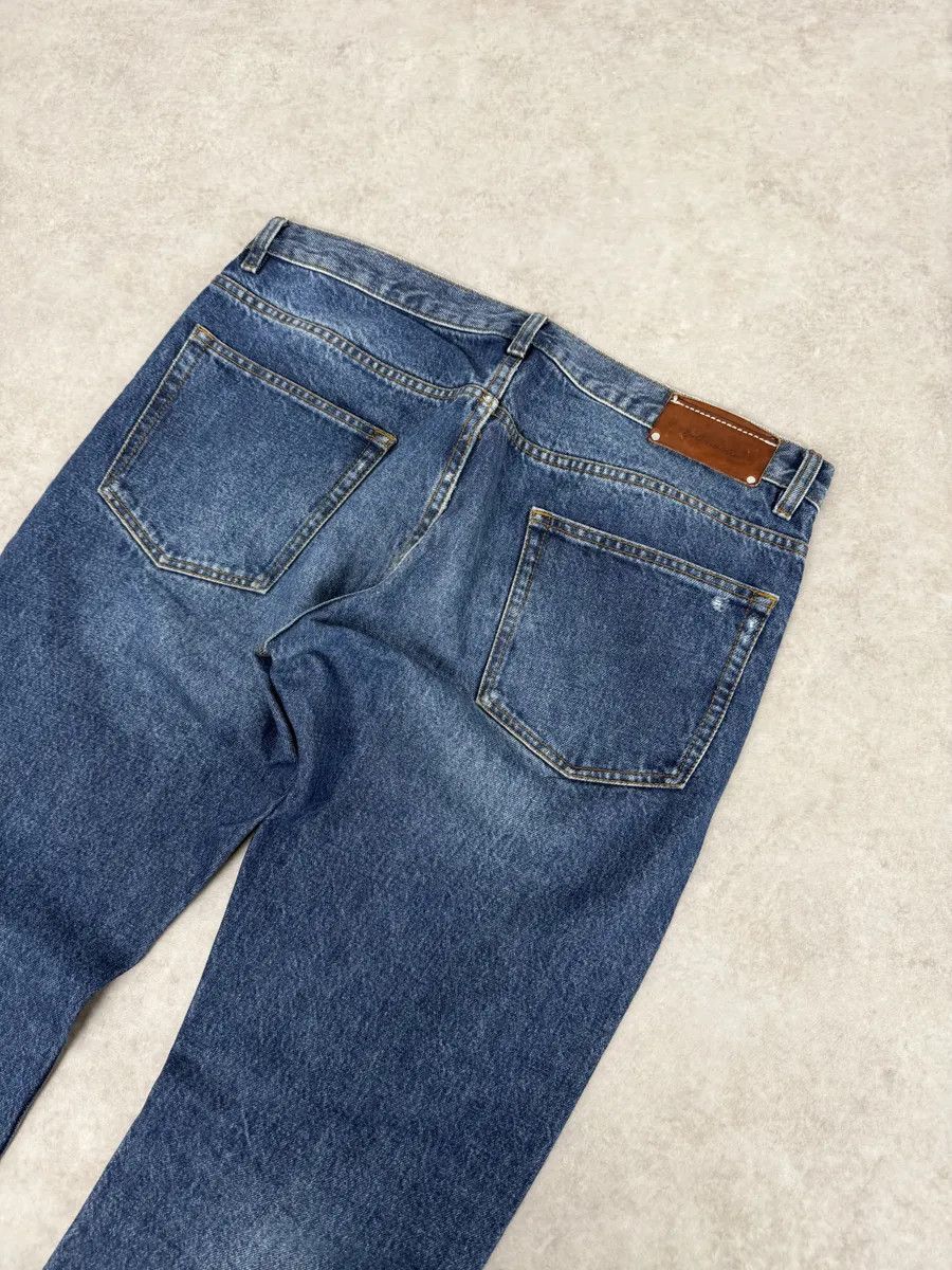 Dries Van Noten Dries Van Noten Blue Minimalist Denim Jeans Size US 32 / EU 48 - 4 Thumbnail