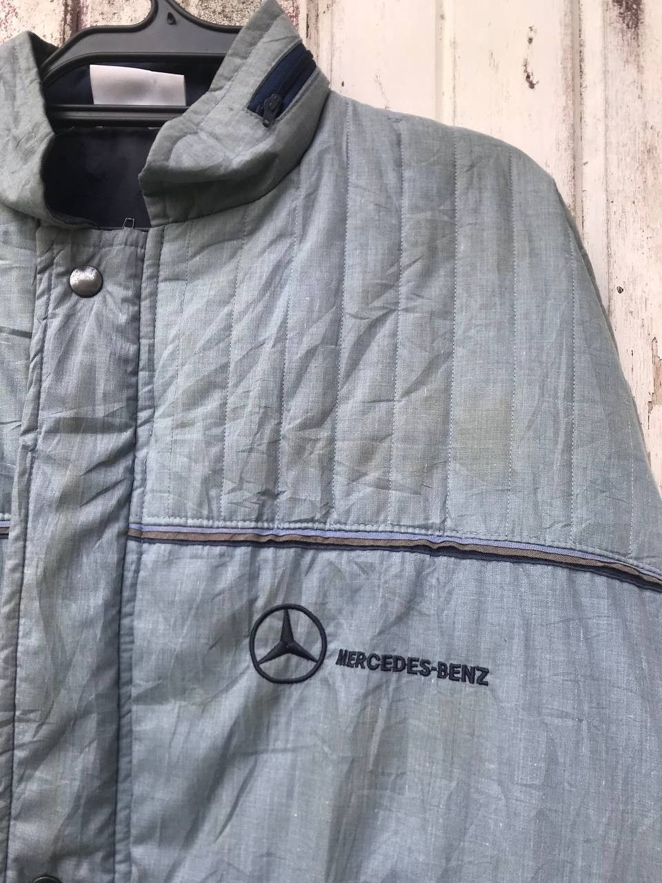 Vintage 80s OG Mercedes Benz Made In England Jacket Size US S / EU 44-46 / 1 - 1 Thumbnail