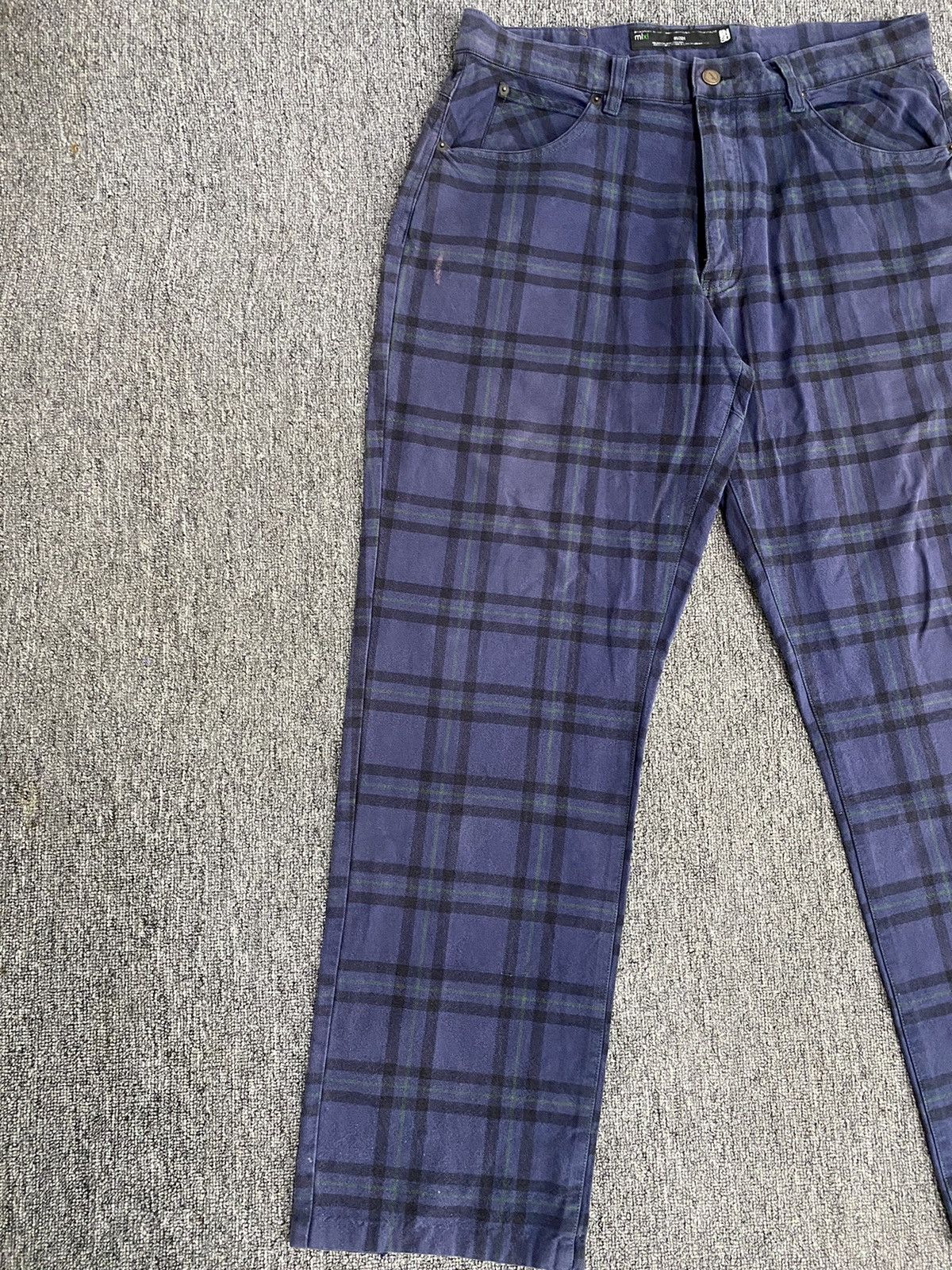 Japanese Brand BrthBreath Plaid Tartan Pant Size US 35 - 9 Thumbnail