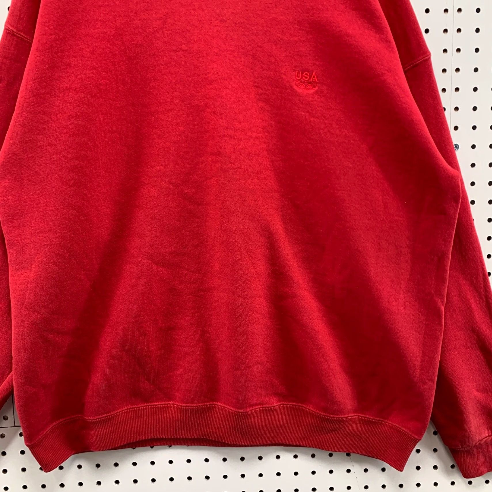 Vintage VINTAGE Olympic USA Crewneck Sweatshirt Mens XL Red Fleece Embroidered Logo 90s Made in USA Sweatshirt Size US XL / EU 56 / 4 - 5 Thumbnail