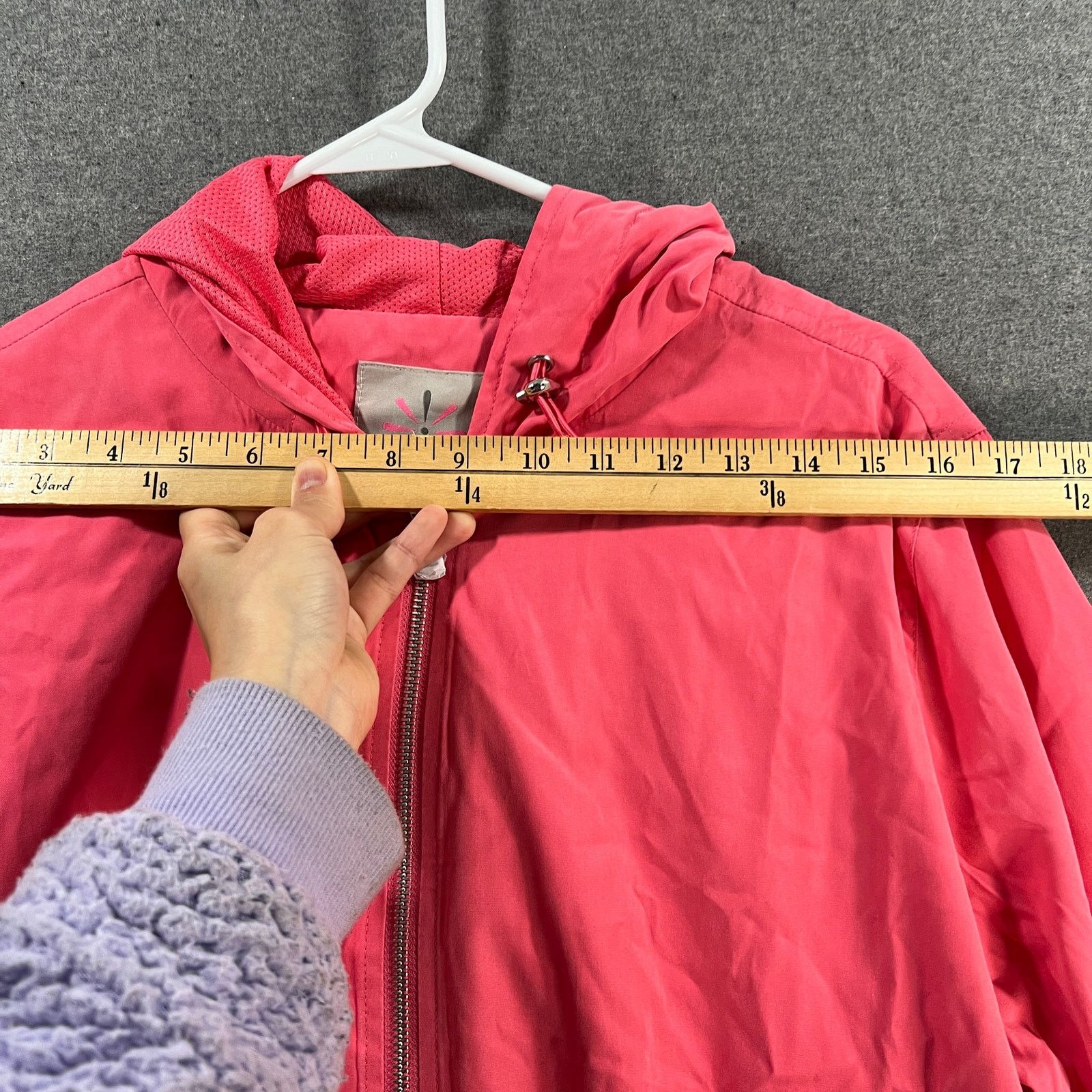 Other Isaac Mizrahi Live! Soho Hooded Jacket Strawberry Pink Large Size L / US 10 / IT 46 - 6 Thumbnail