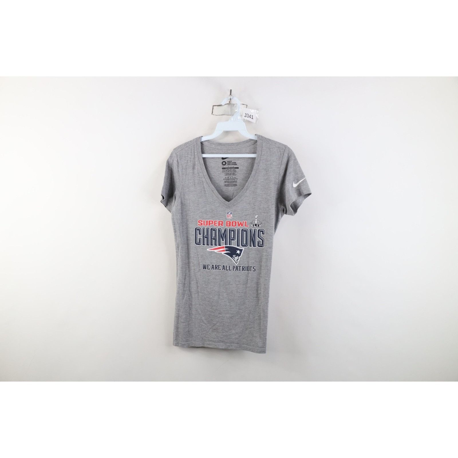 Nike Nike Super Bowl Champs XLIX New England Patriots T-Shirt Size M / US 6-8 / IT 42-44 - 1 Thumbnail