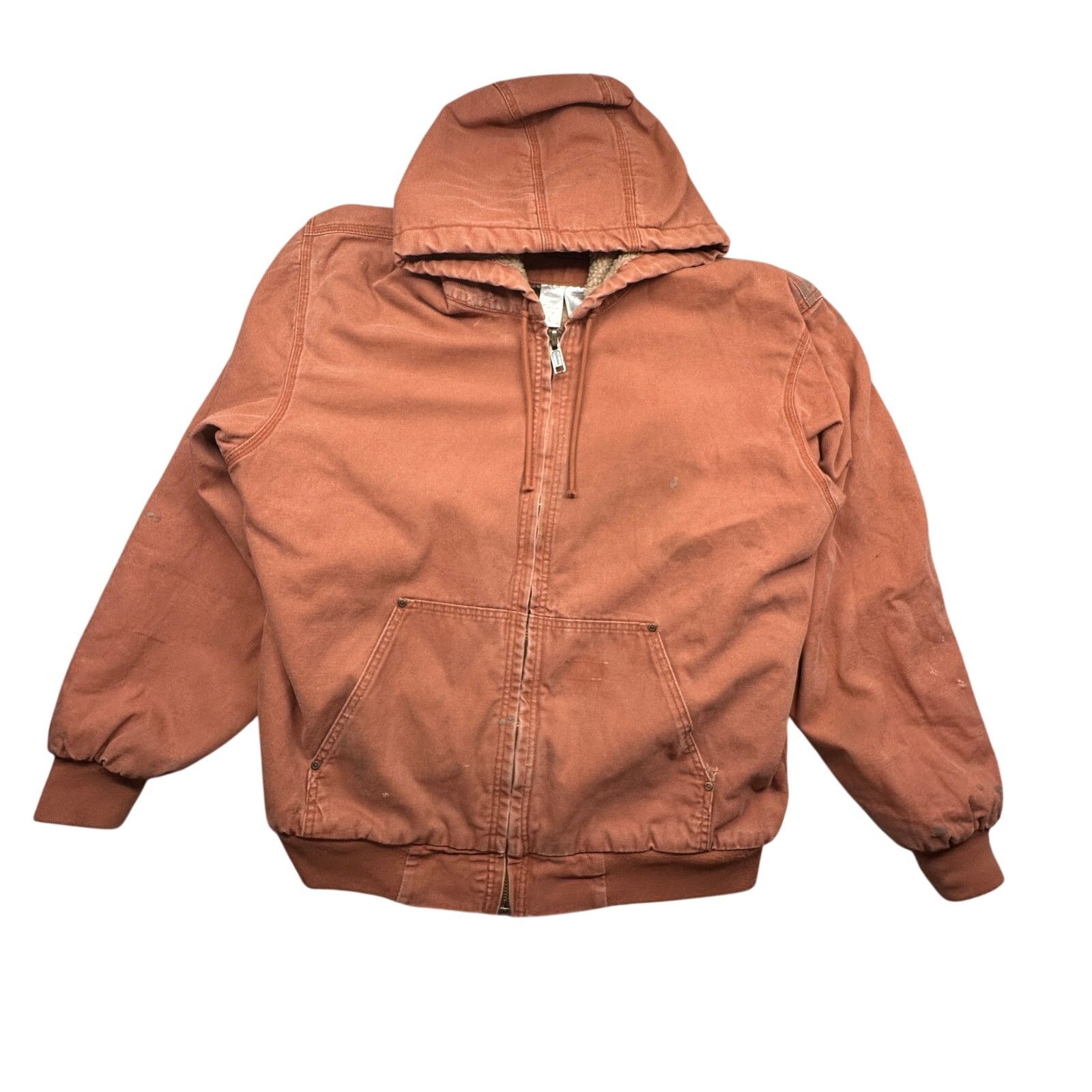 Other Forge Workwear Zip Canvas Sherpa Lined Jacket Large Size US L / EU 52-54 / 3 - 1 Thumbnail